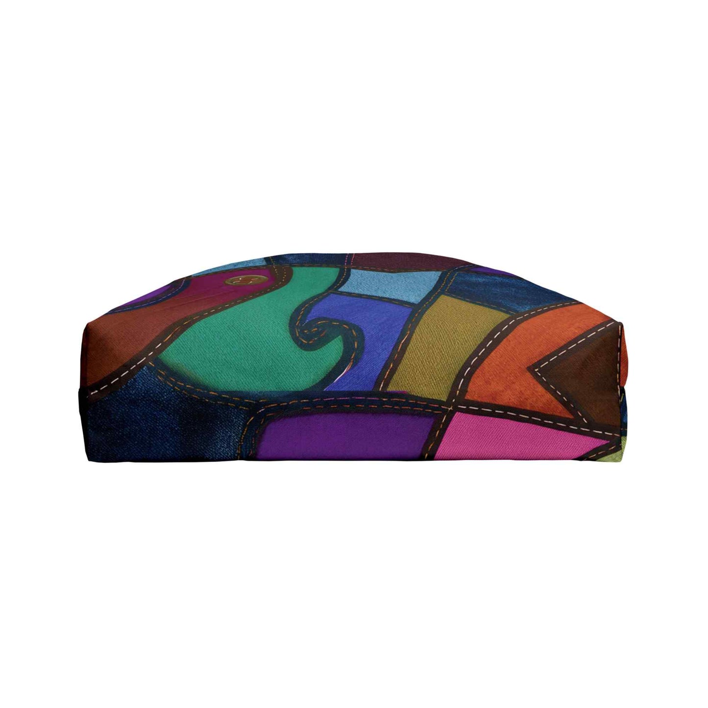 Denim Color Imitation Print Unisex Yoga Bag Spun Polyester 24x13 Canvas Gym Bag 36
