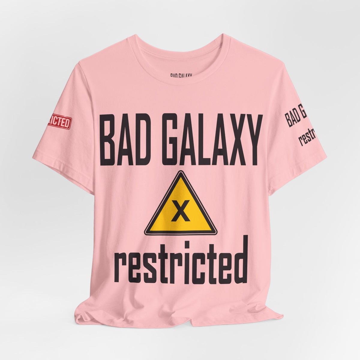 Art Red Stamp Graphic Unisex Cotton Bella+Canvas Tee with Art Design b96