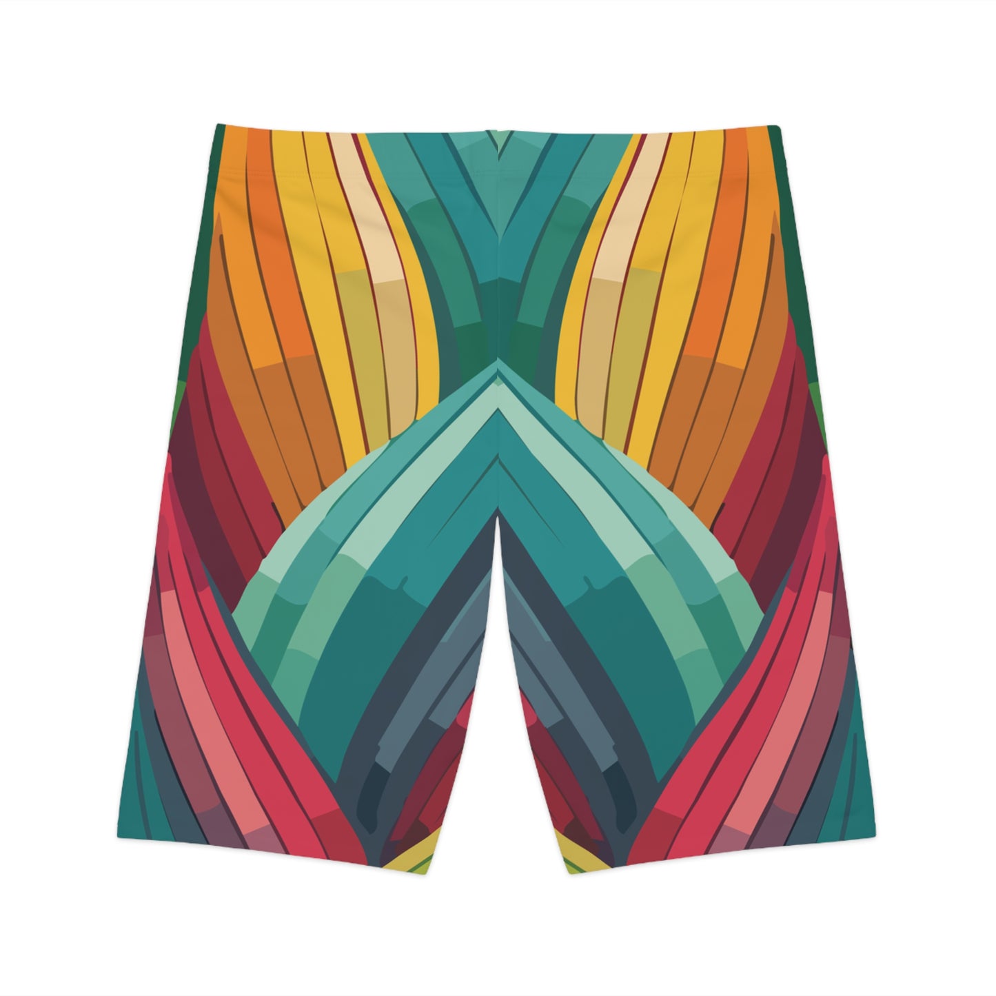 Abstract Biker Shorts - PPU BEST