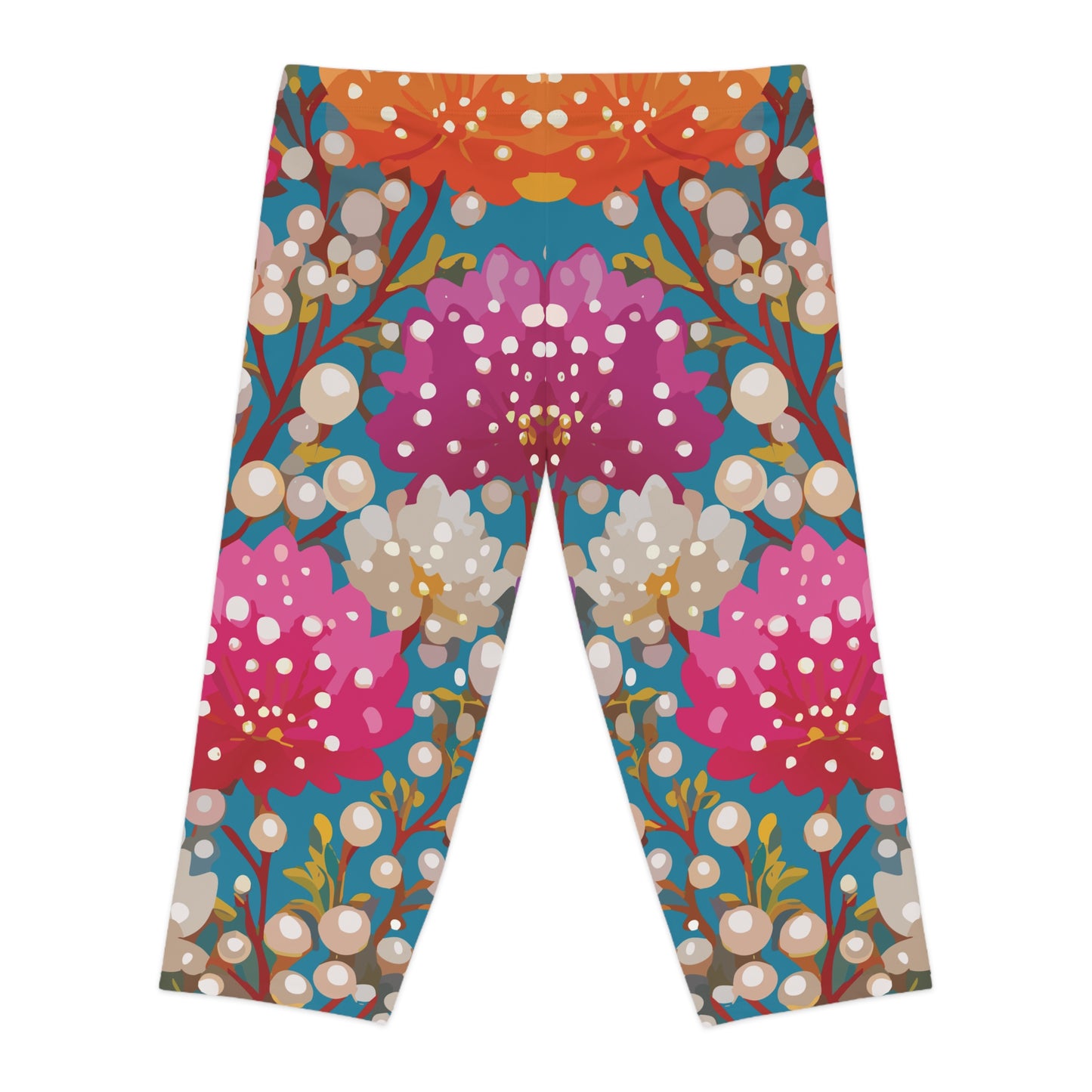 Floral Capri Leggings - PPU BEST