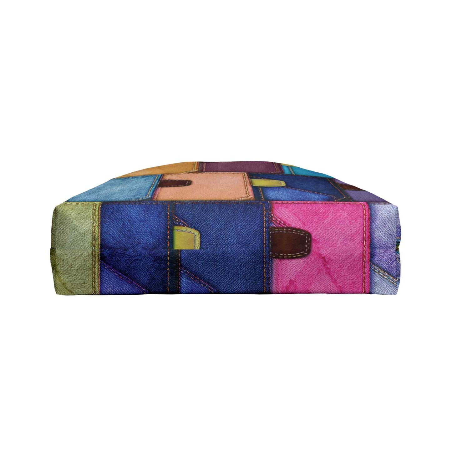 Denim Color Imitation Print Unisex Yoga Bag Spun Polyester 24x13 Canvas Gym Bag 39