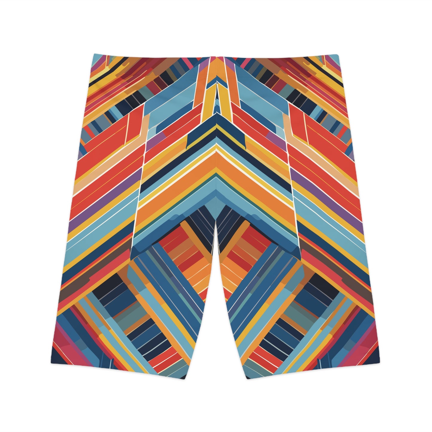 Abstract Biker Shorts - PPU BEST
