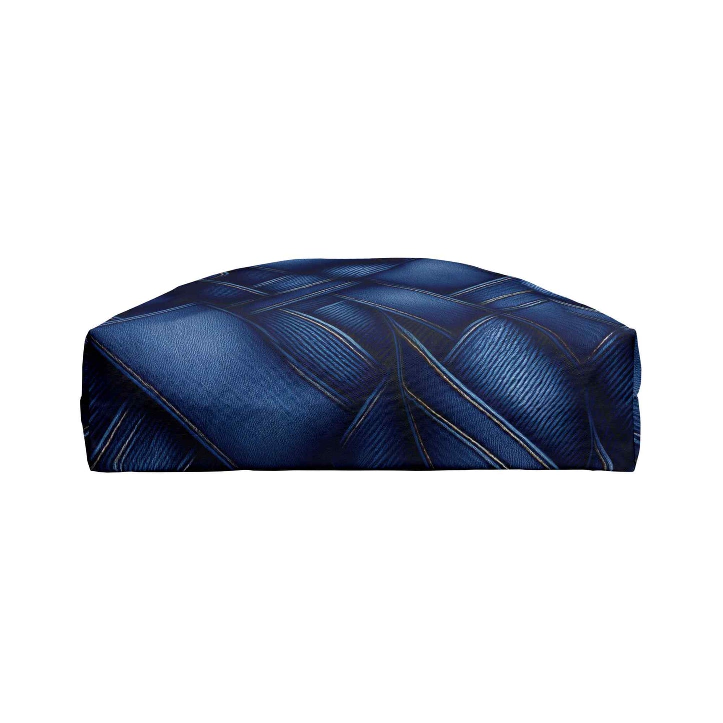 Denim Color Imitation Print Unisex Weekender Bag Spun Polyester 24x13 Canvas Bag 6