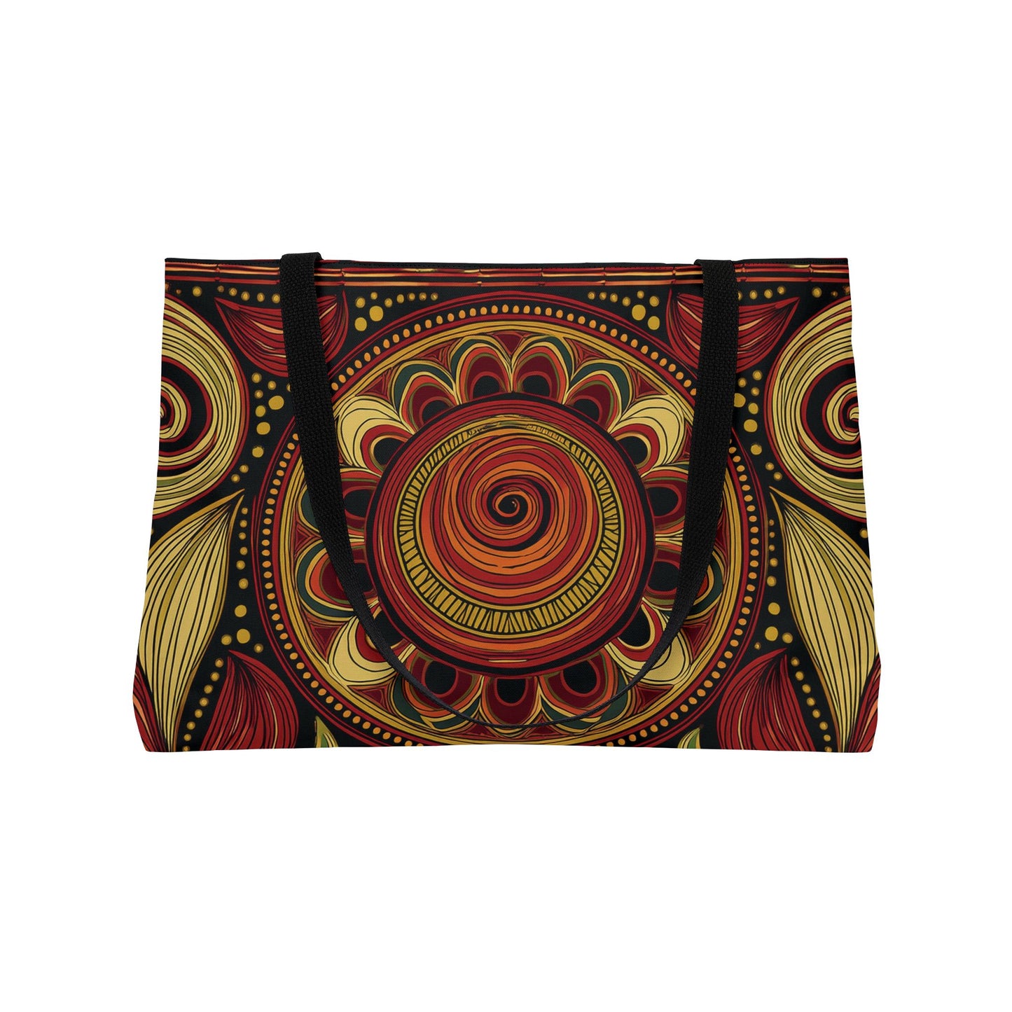 Ornament Print Big Bag Unisex Spun Poly 24x13 Canvas Art Bag OR-61
