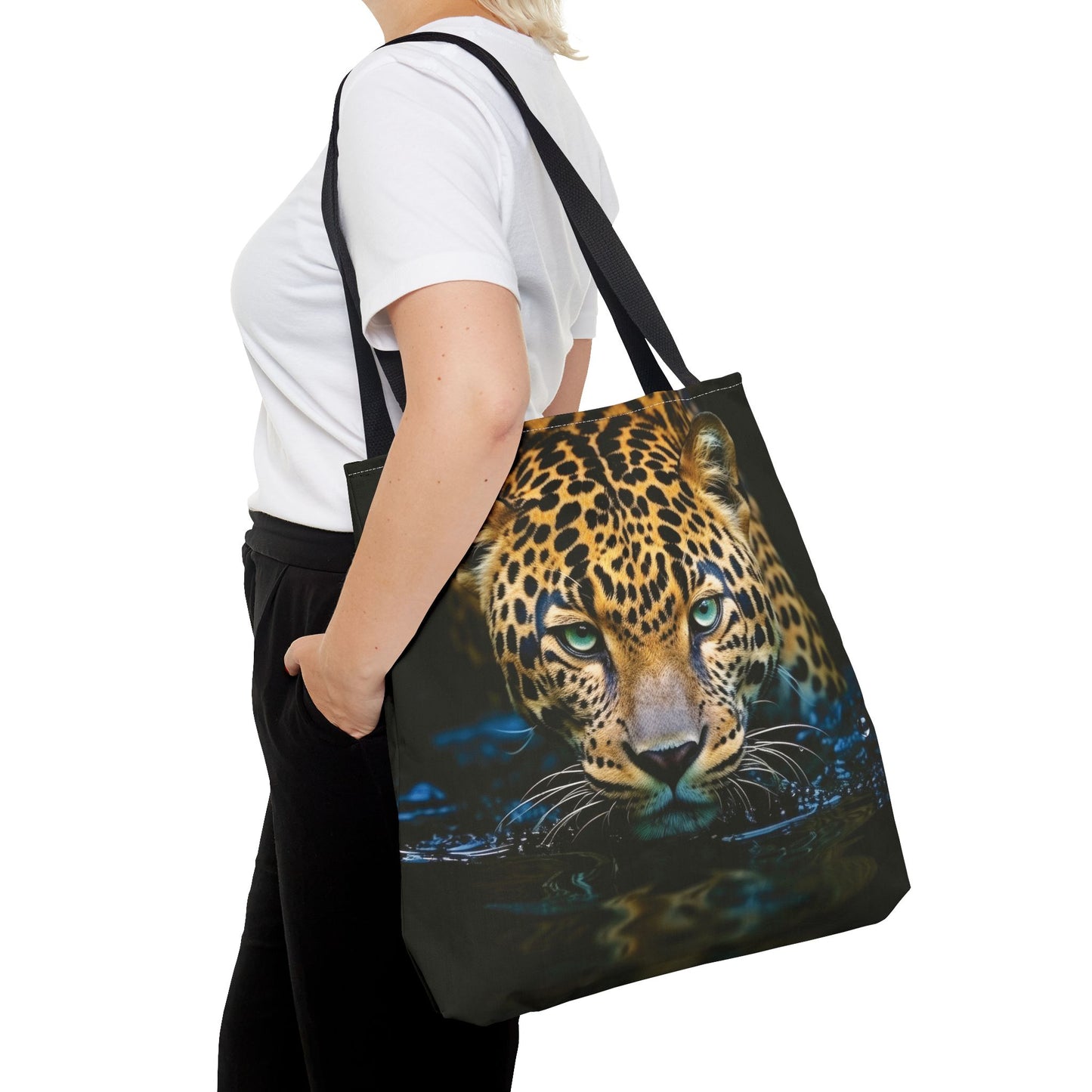 Bolsa de lona con estampados de animales