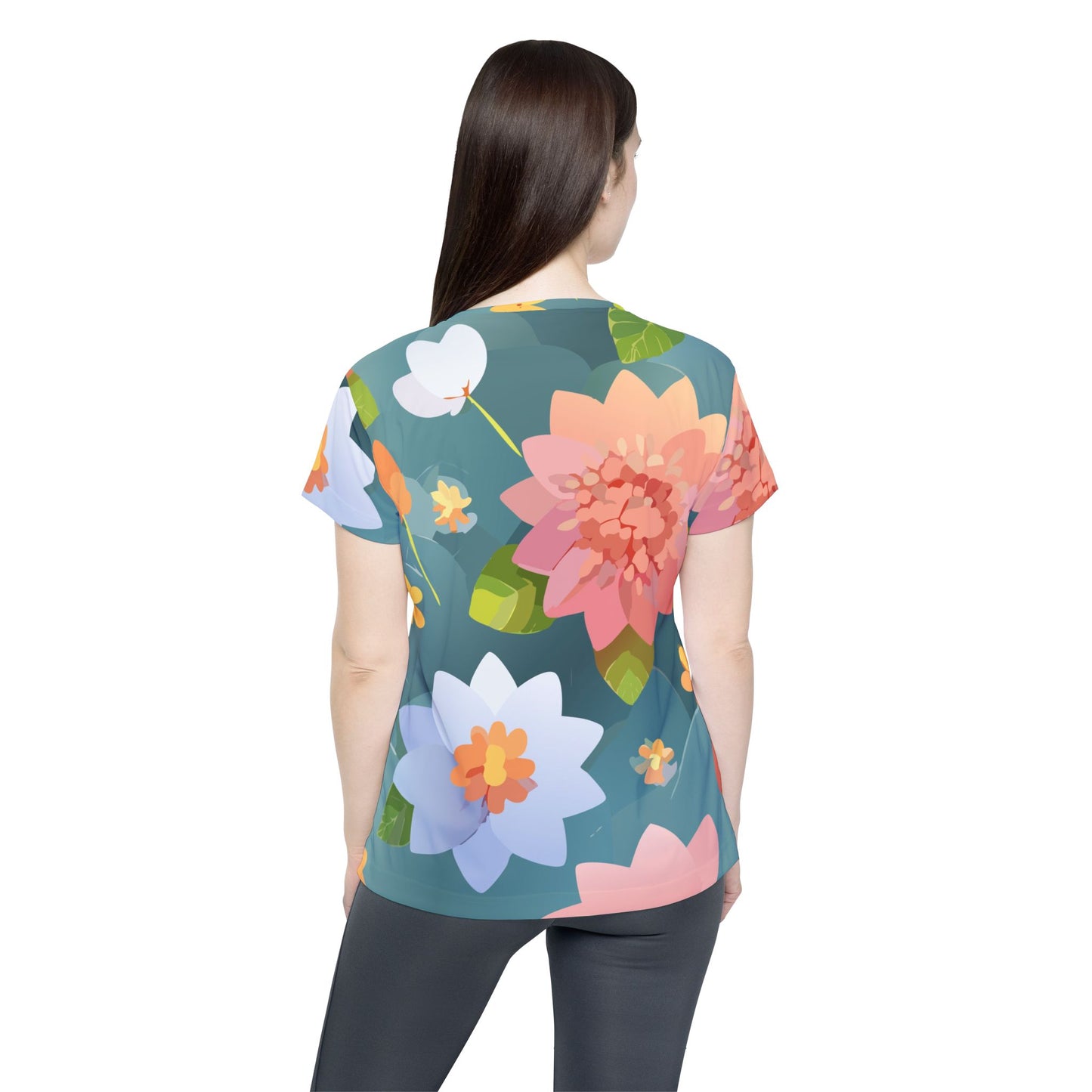 Floral Print Shirt, Shirt with Flowers