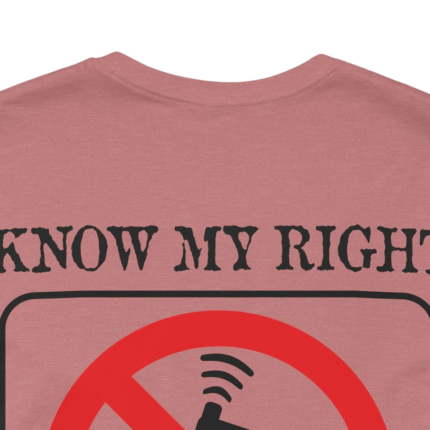 Red Stamp Graphic Design Unisex Cotton T-Shirt 8
