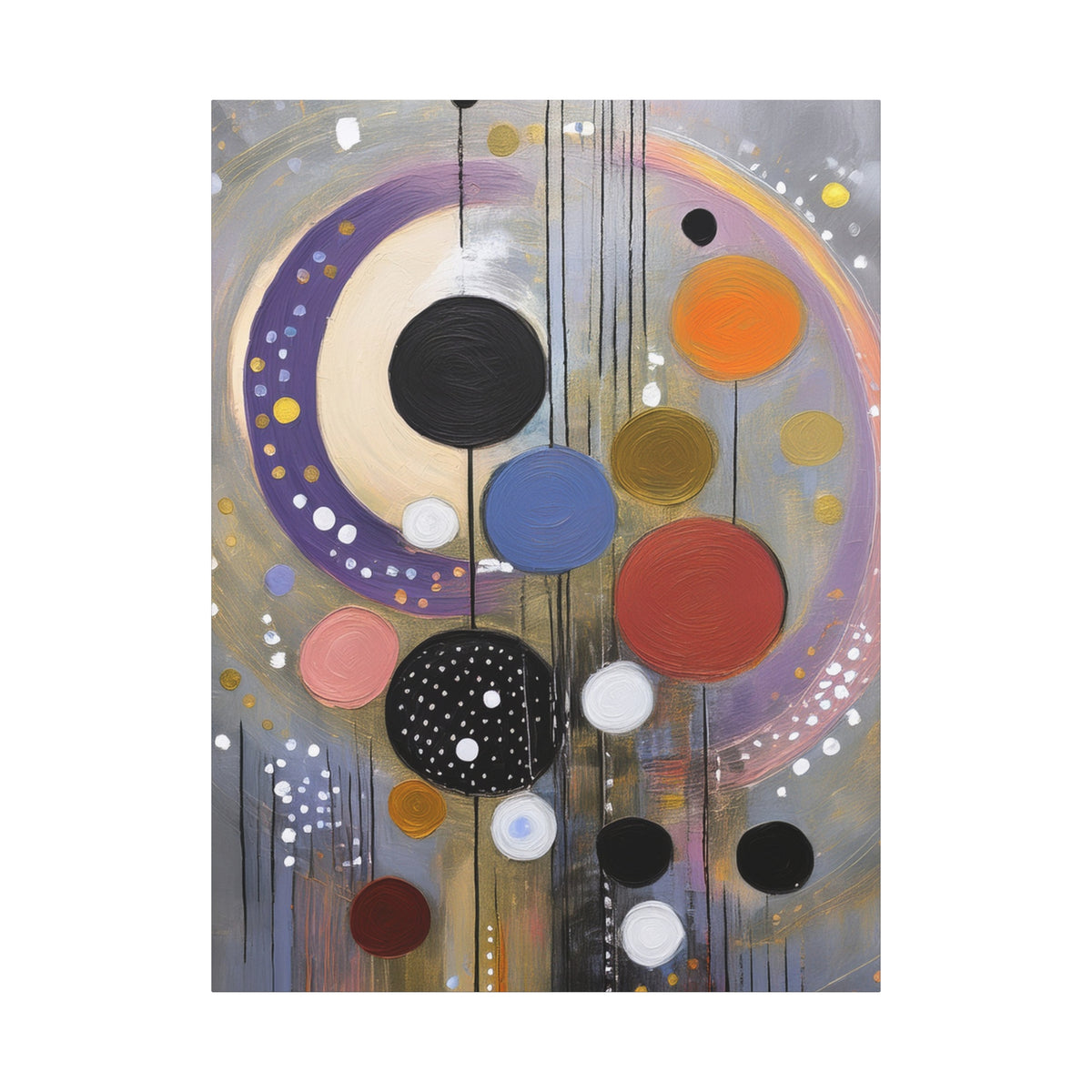 Abstract Oil Painting Print Canvas 20x24,20x30,24x30 24x32,24x36,30x40 32x48,36x48,40x60 Pine-Wood Inner Frame ABS-107