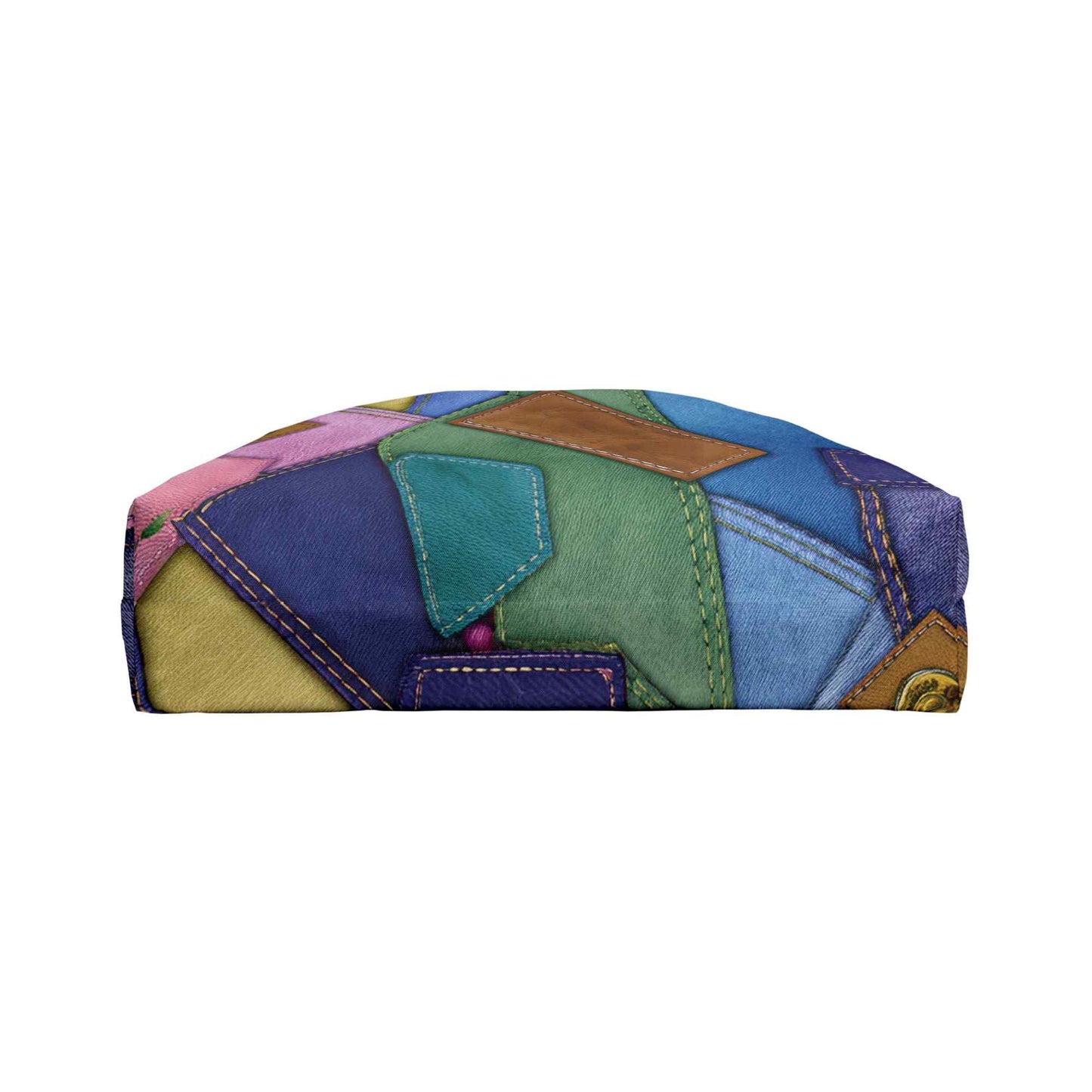 Denim Color Imitation Print Unisex Yoga Bag Spun Polyester 24x13 Canvas Gym Bag 45