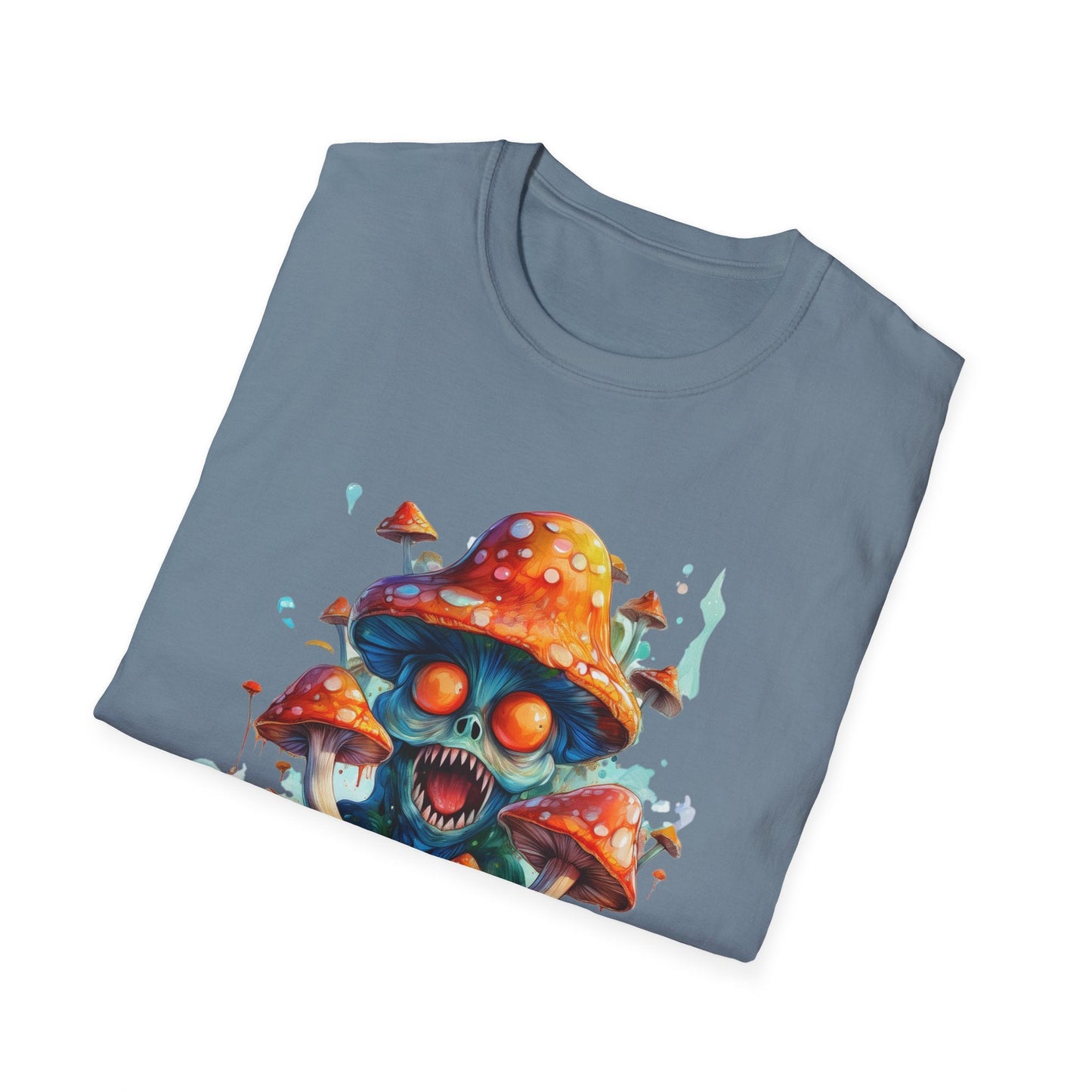 Mashroom Tee Shirt Unisex Softstyle 64000 Graphic Tee Funny Mashroom Design Gift