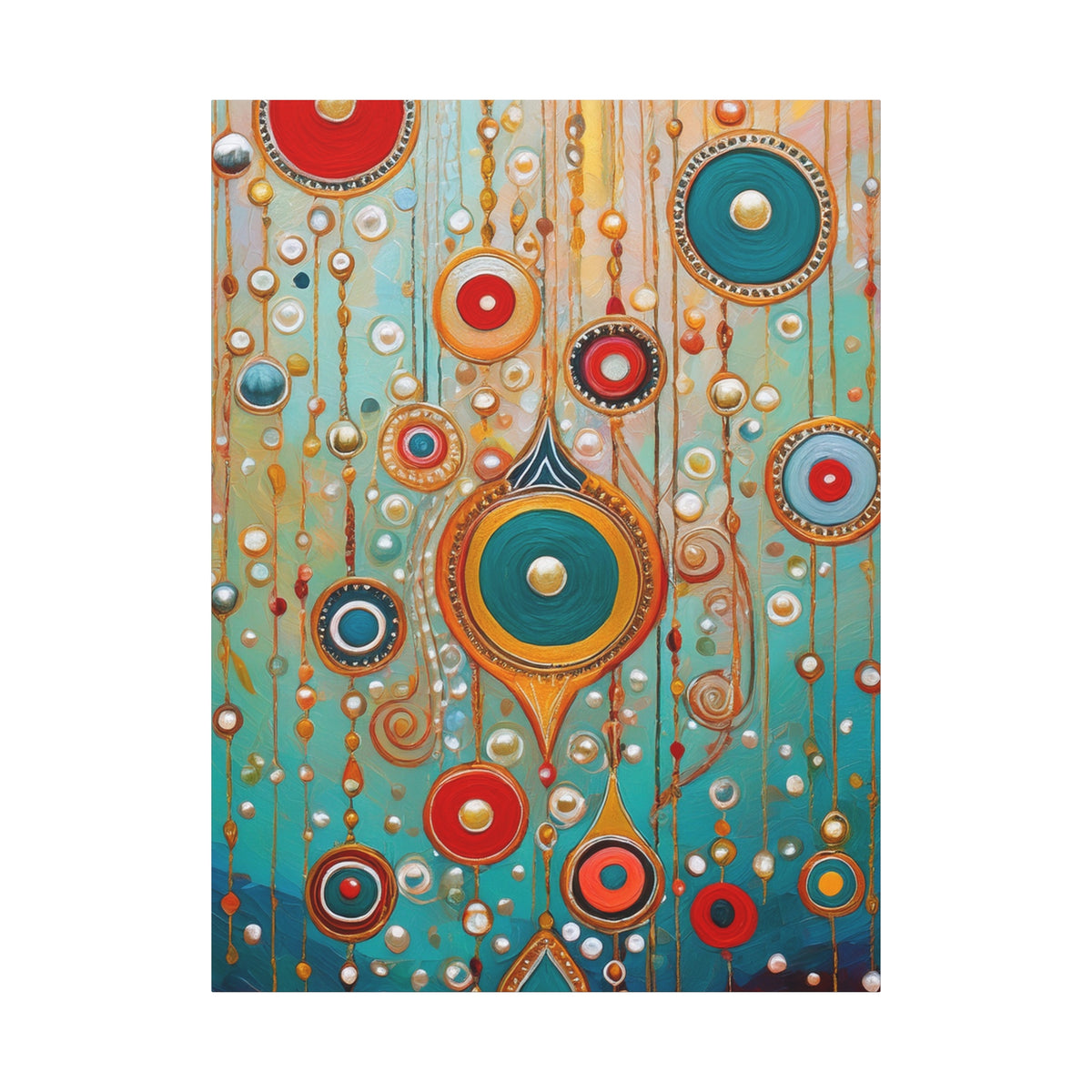 Abstract Oil Painting Print Canvas 20x24,20x30,24x30 24x32,24x36,30x40 32x48,36x48,40x60 Pine-Wood Inner Frame ABS-102
