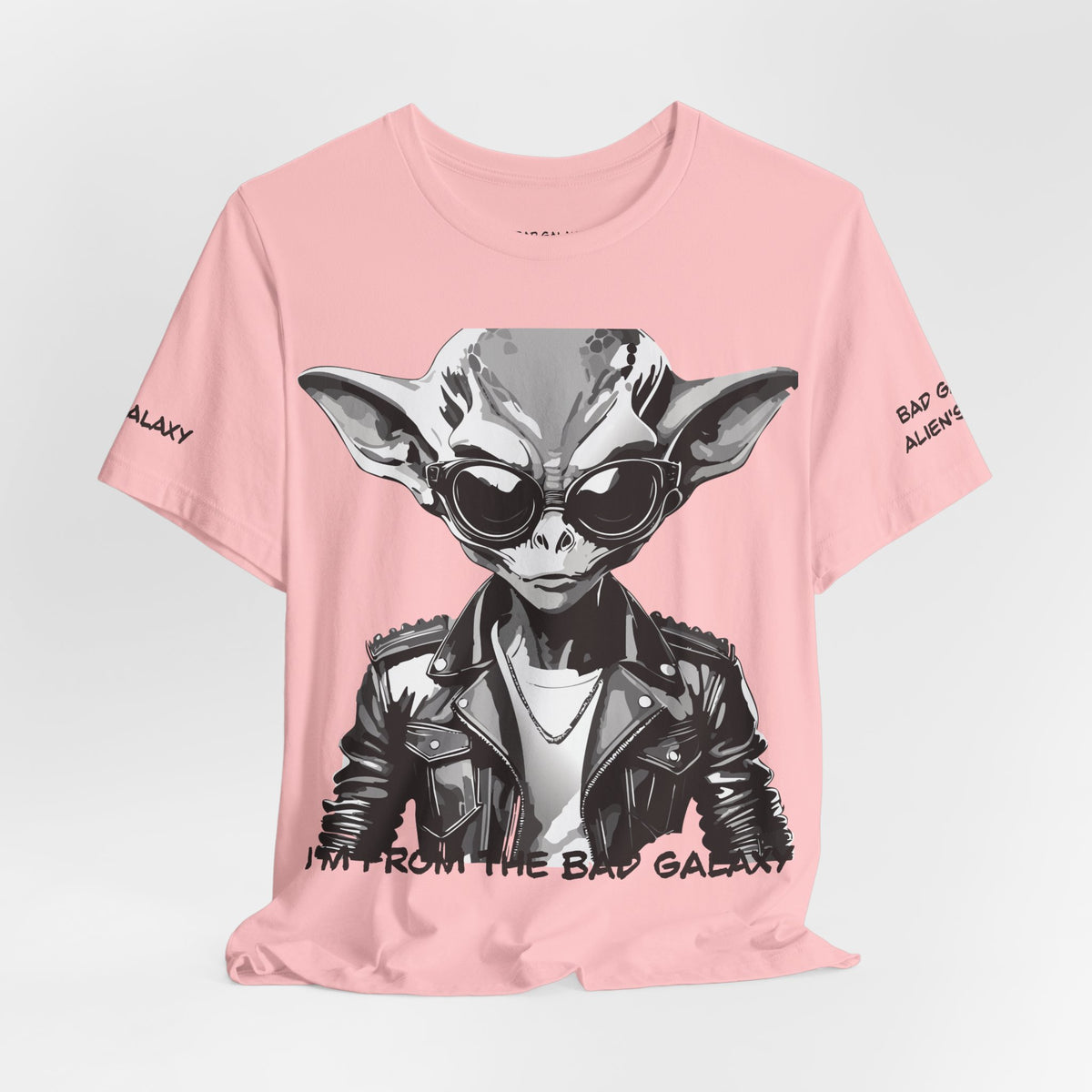 Alien Graphic Unisex Cotton Bella+Canvas Tee with Art Design b65