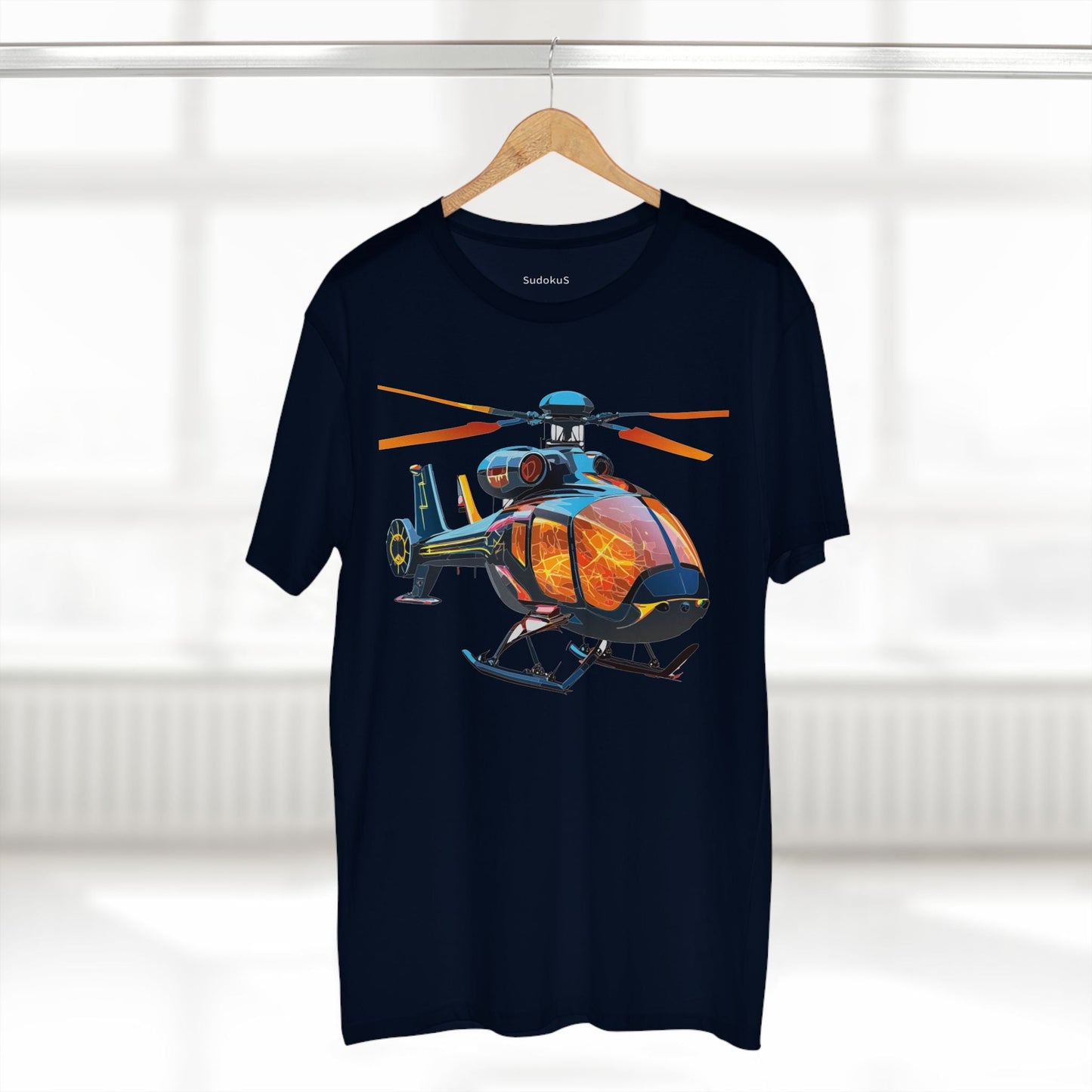 Chopper Graphic Unisex 100 Cotton Staple Tee 5