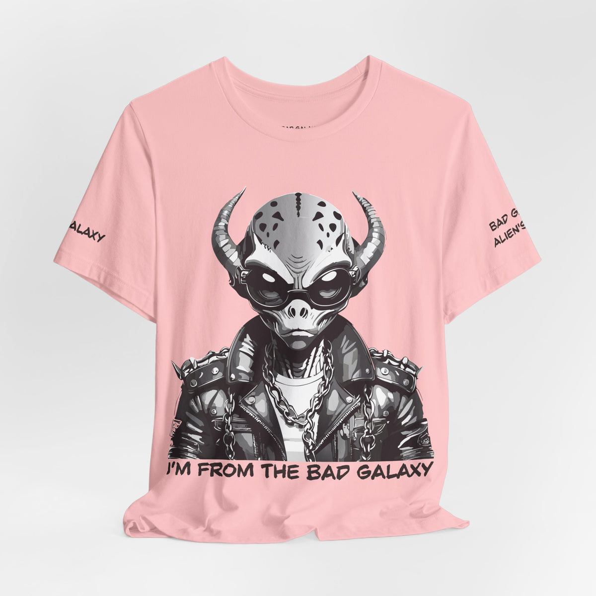 Alien Graphic Unisex Cotton Bella+Canvas Tee with Art Design b67