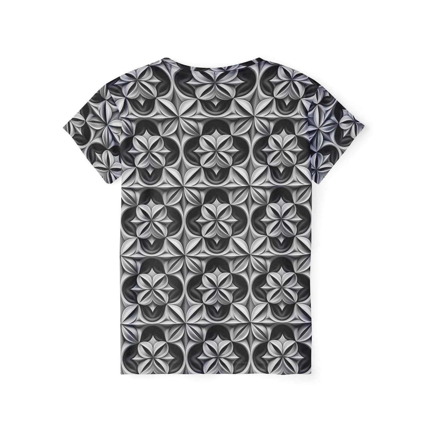 Women Poly Shirt with Ornament O5