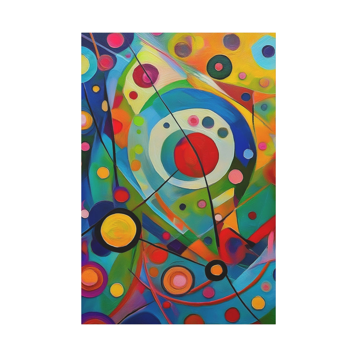 Abstract Oil Painting Print Canvas 20x24,20x30,24x30 24x32,24x36,30x40 32x48,36x48,40x60 Pine-Wood Inner Frame ABS-128