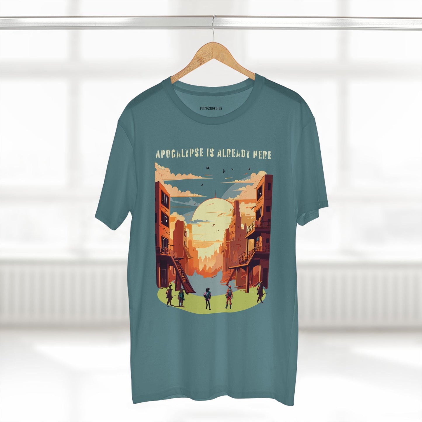 Cataclysm Doomsday Shirt Unisex Premium Cotton Tee Original Art Design Retro2Nova