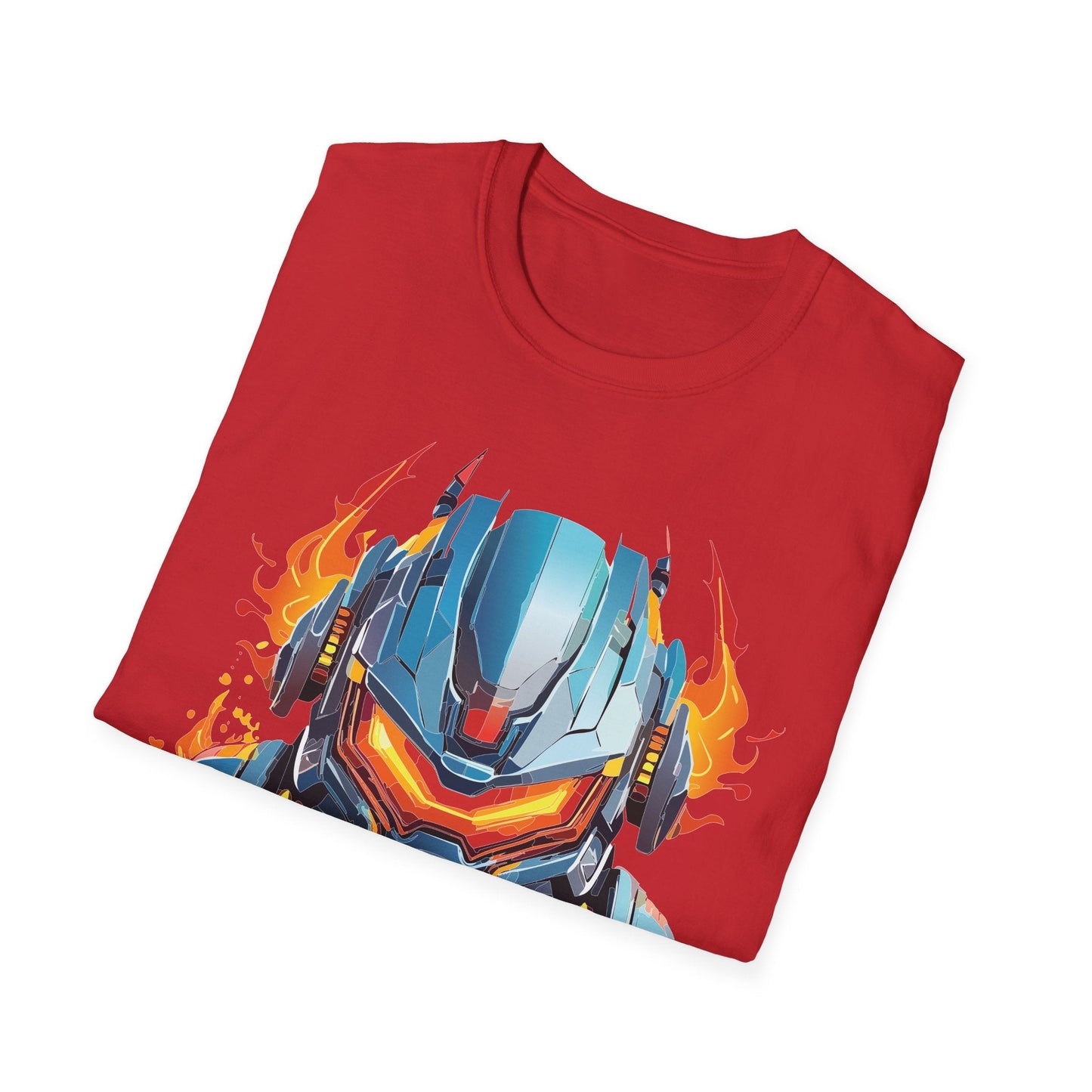 Cyborg Tee Unisex Robot Terminator Shirt Softstyle Gildan 64000 Short Sleeve Art Design