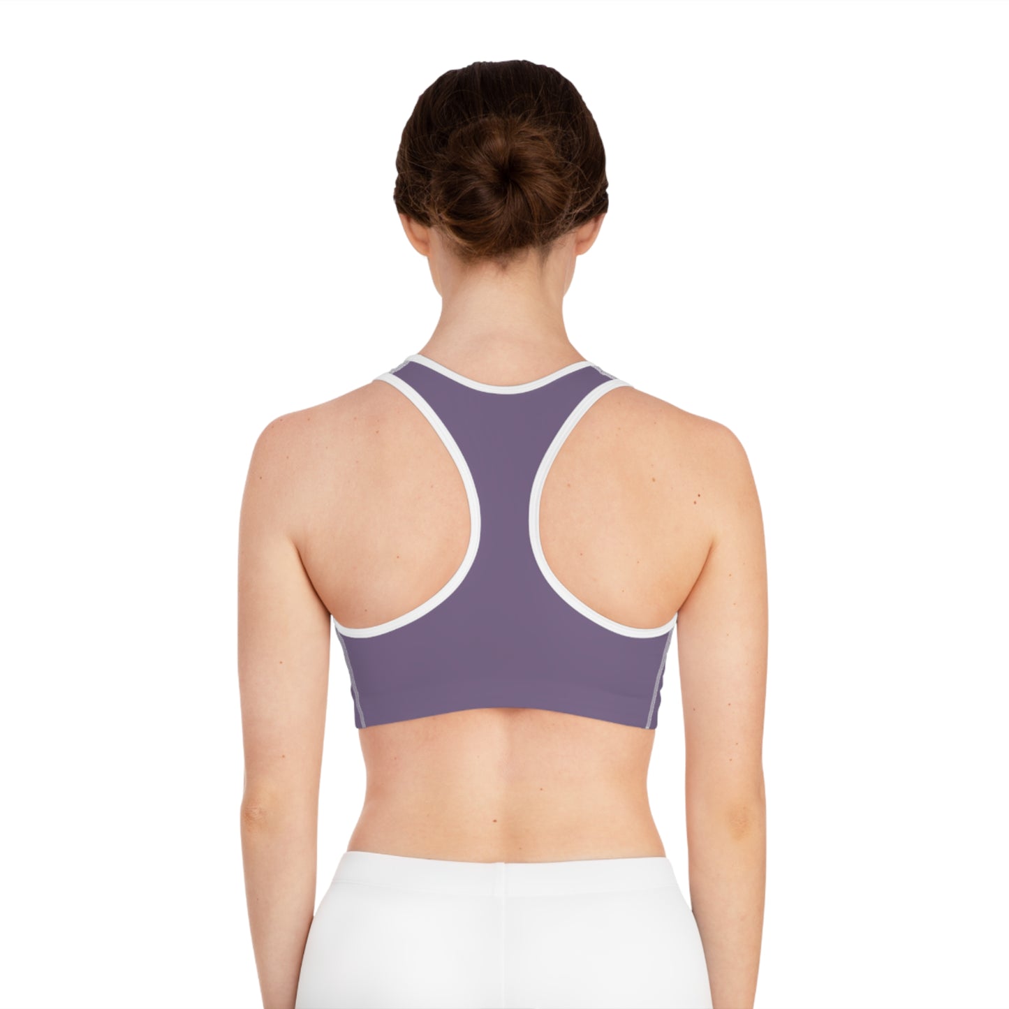 Purple Color Sports Bra, Purple Sports Bra 6