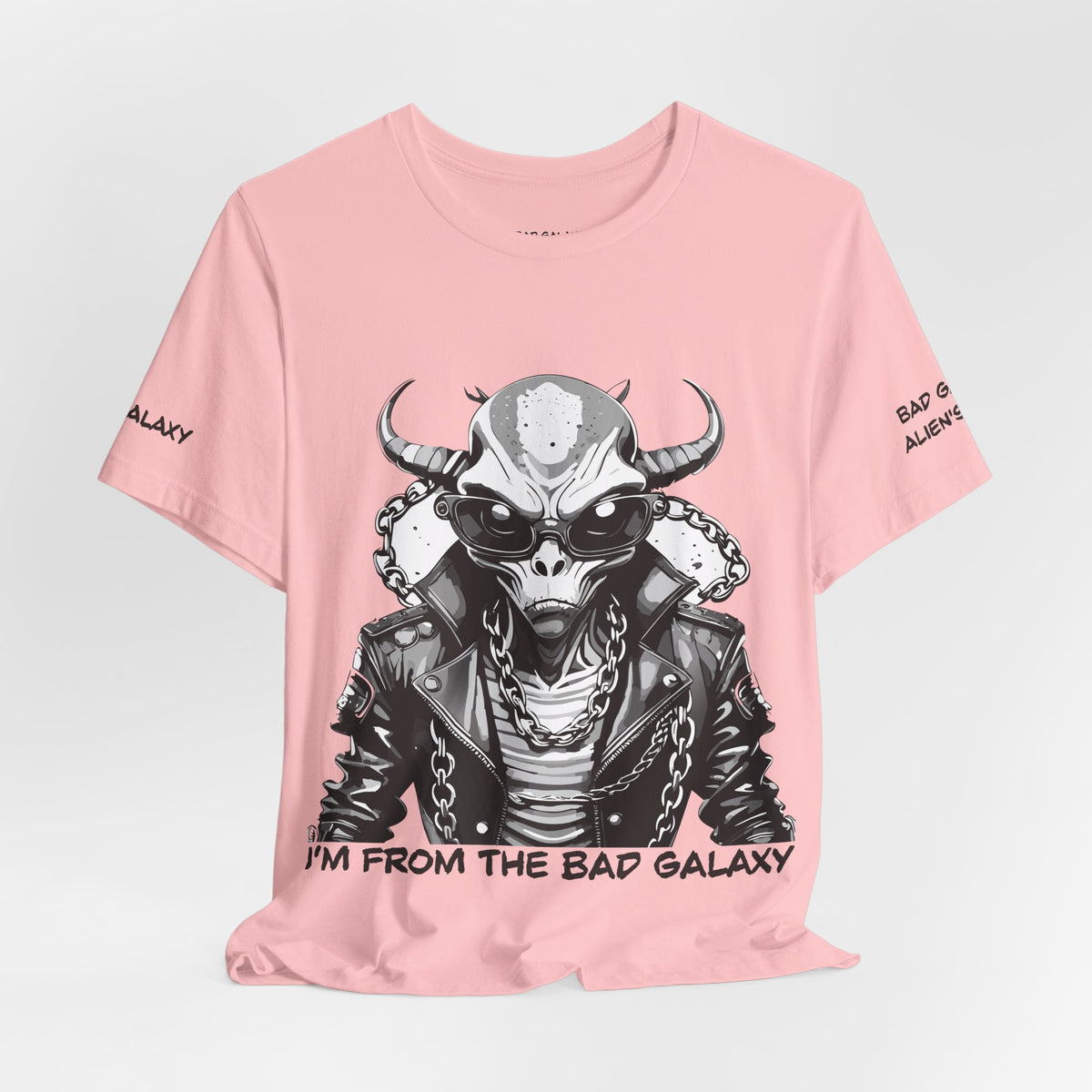 Alien Graphic Unisex Cotton Bella+Canvas Tee with Art Design b62