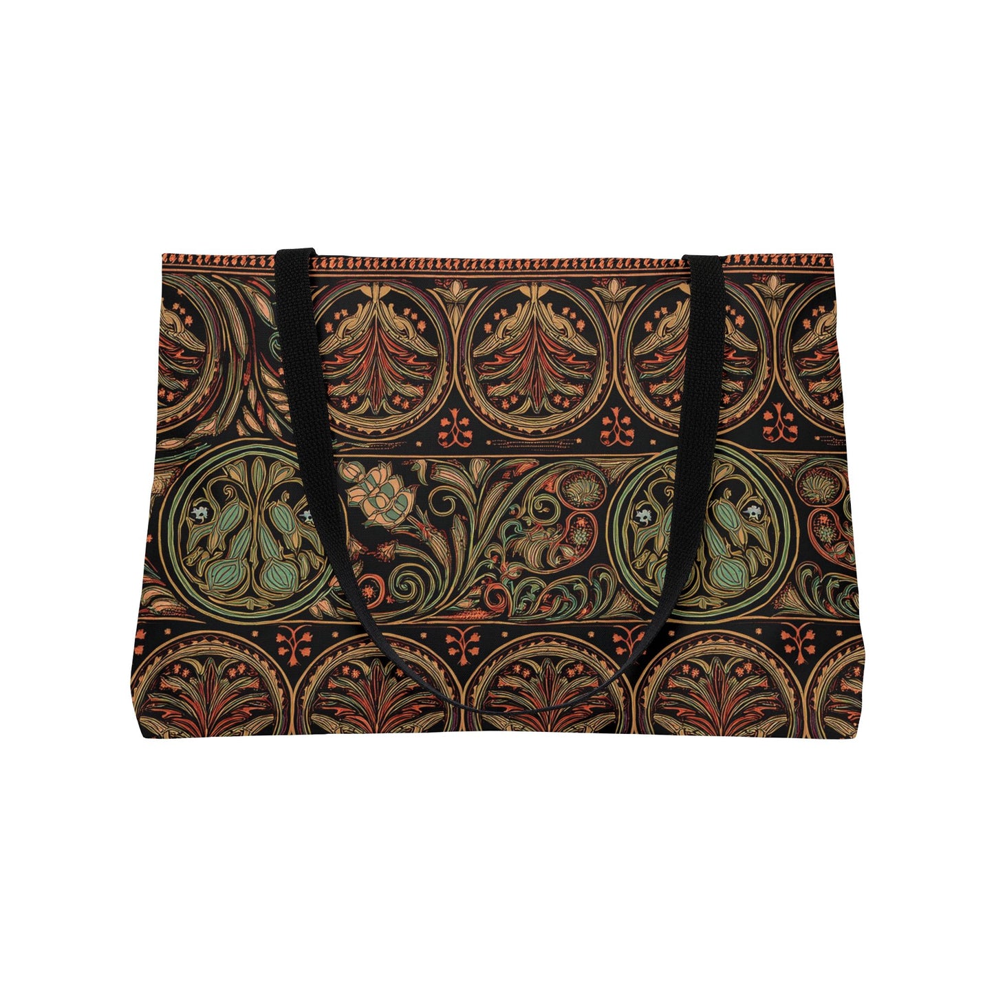 Ornament Print Big Bag Unisex Spun Poly 24x13 Canvas Art Bag OR-18