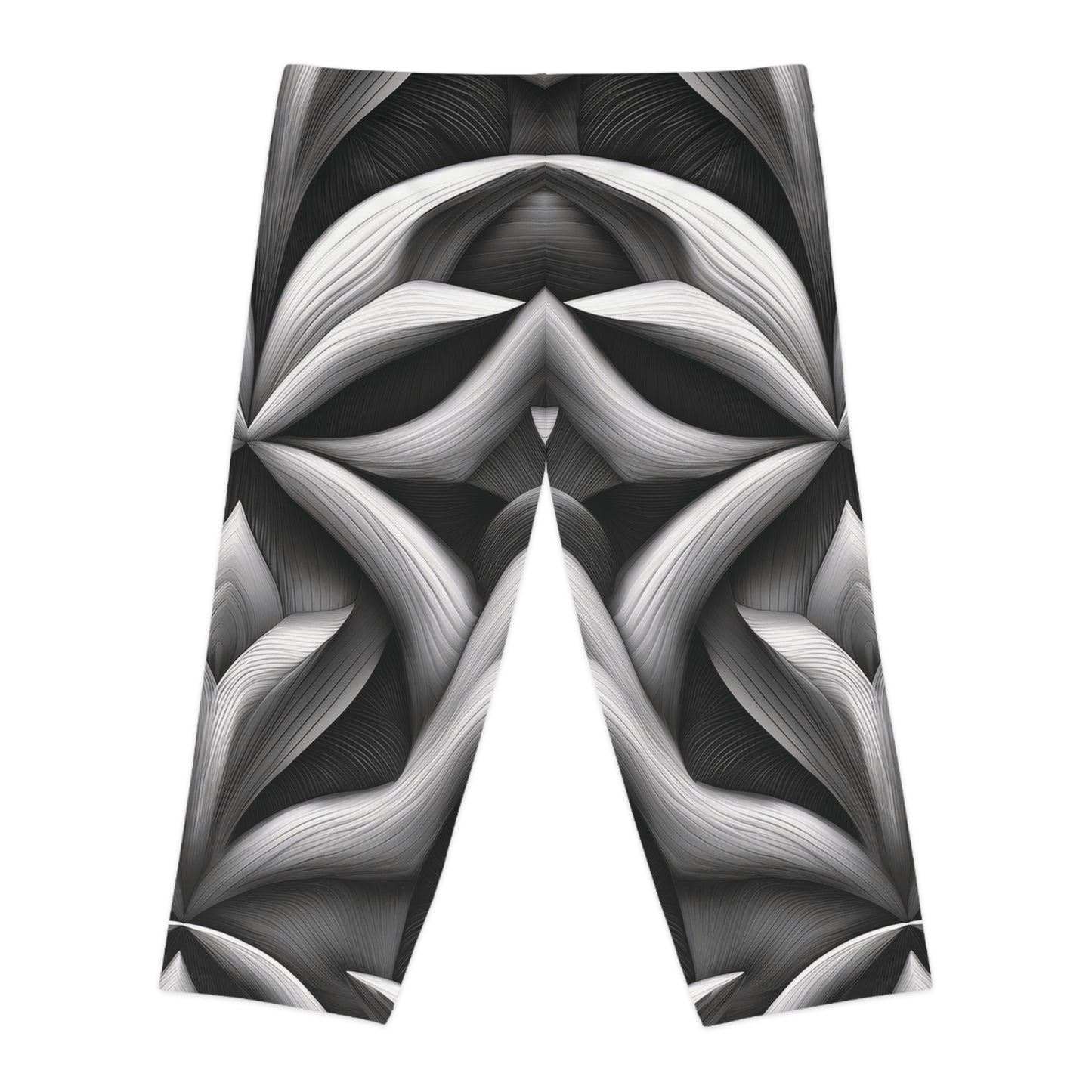 Abstract Capri Leggings - PPU BEST