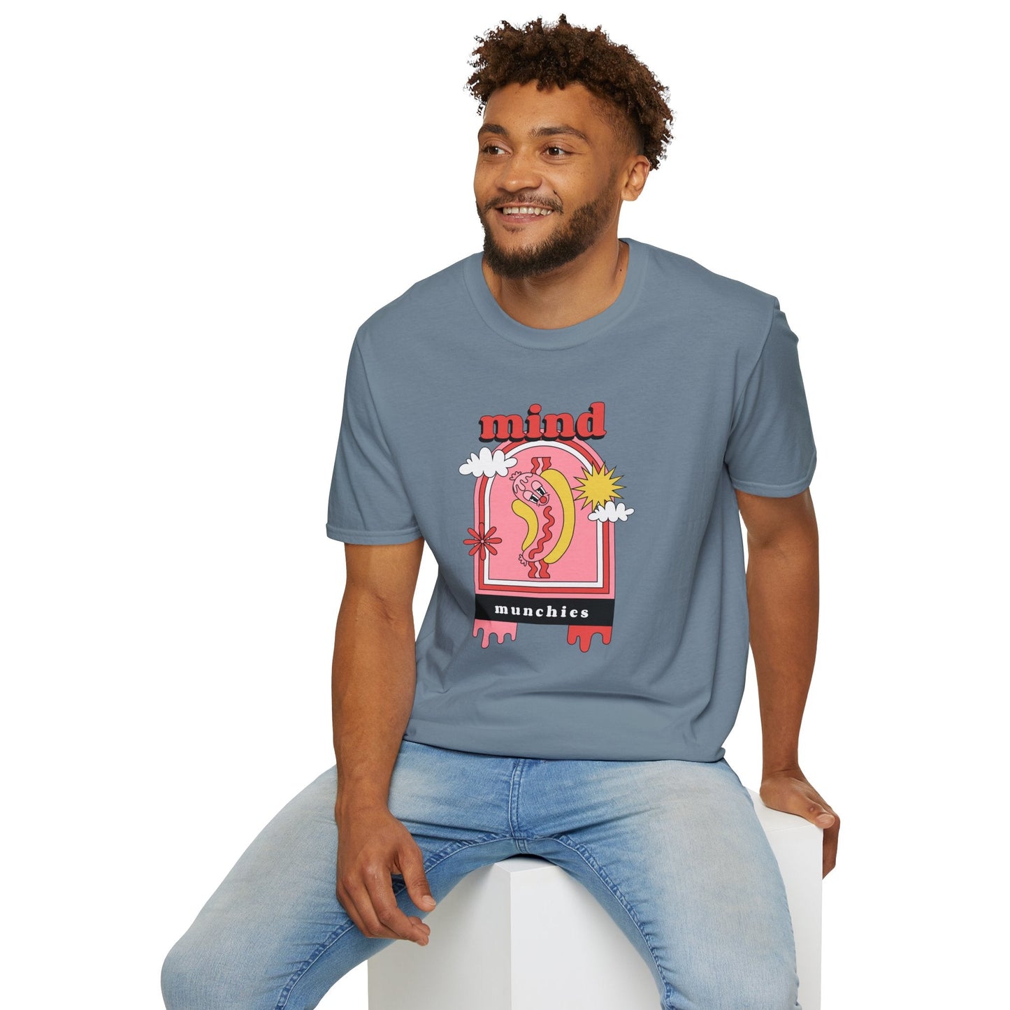 Funny Food T Shirt Unisex Softstyle Gildan 64000 100 Percent Ring Spun Cotton Lightweight Comfort