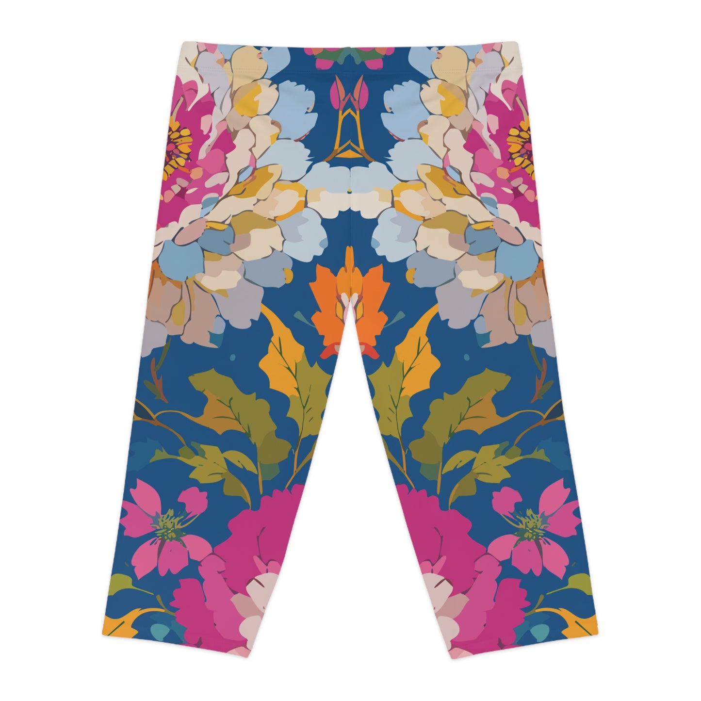 Floral Capri Leggings - PPU BEST