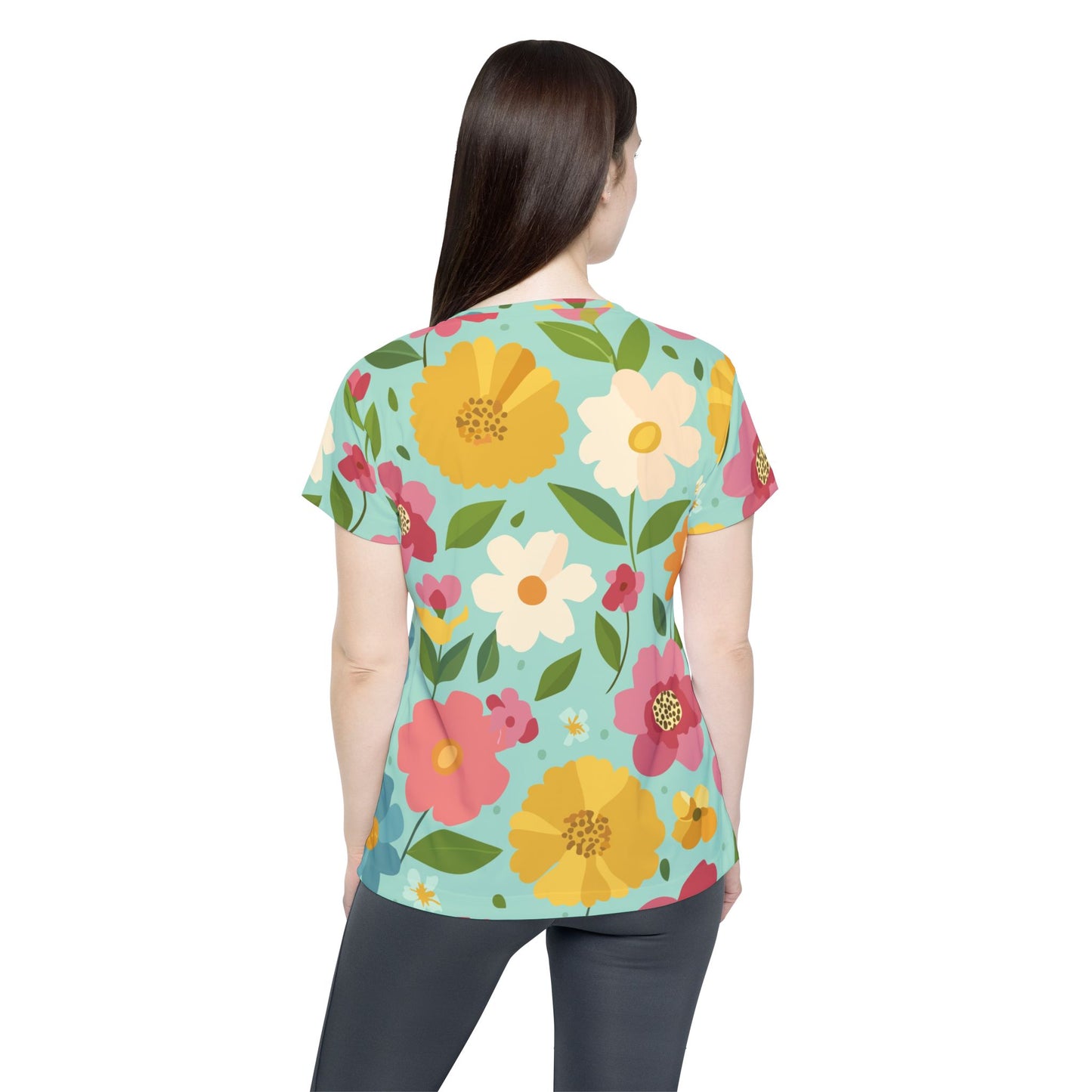 Floral Print Shirt, Shirt with Flowers