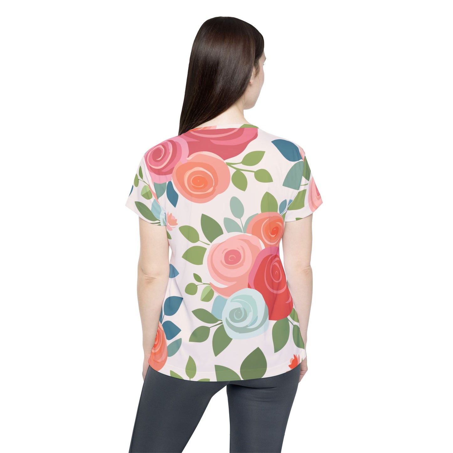 Floral Print Shirt, Shirt with Flowers