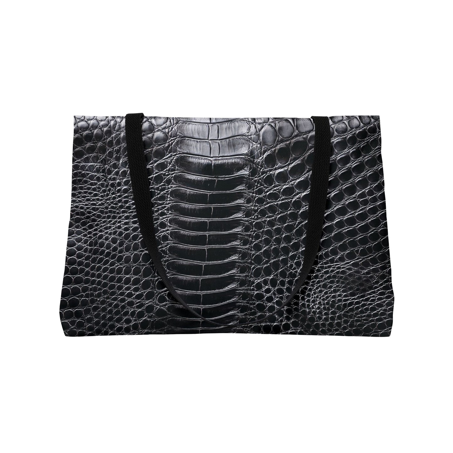 Leather Print imitation Big Bag 100% Spun Poly 24x13 Canvas Art Bag-11
