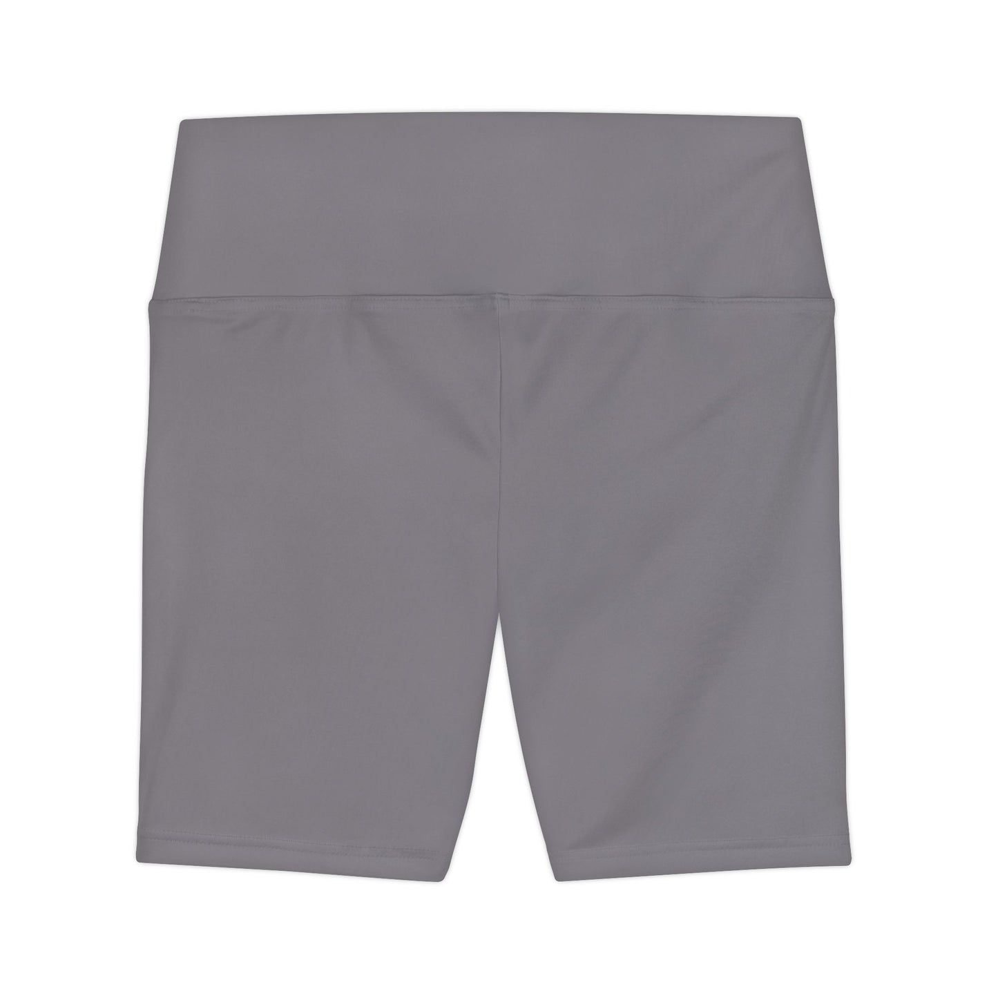 Rosy Granite Women's Grey High-Waist Workout Shorts — Yoga, Running & Gym Biker Shorts