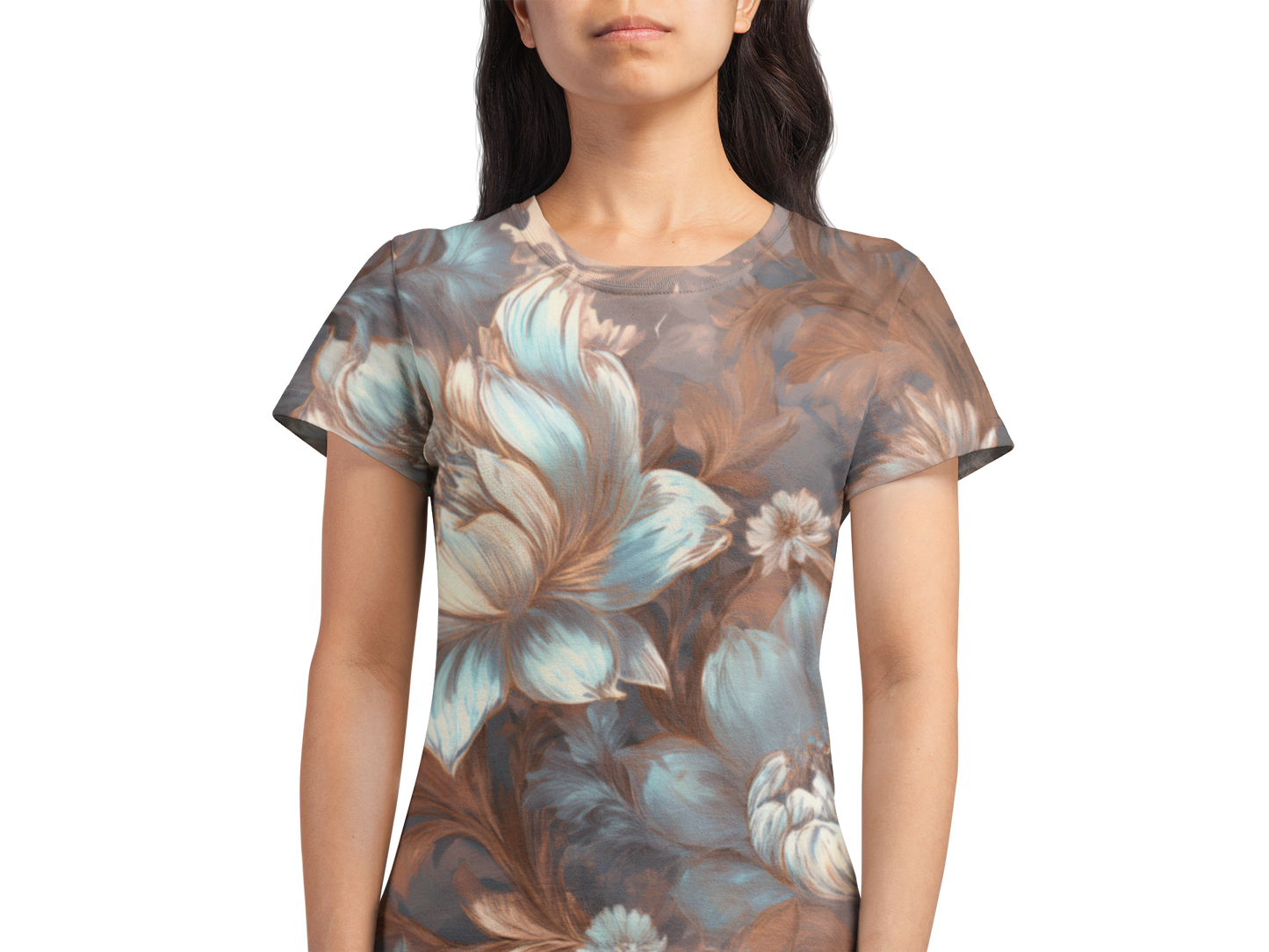 Unisex Floral Shirt, Floral Tee Shirt