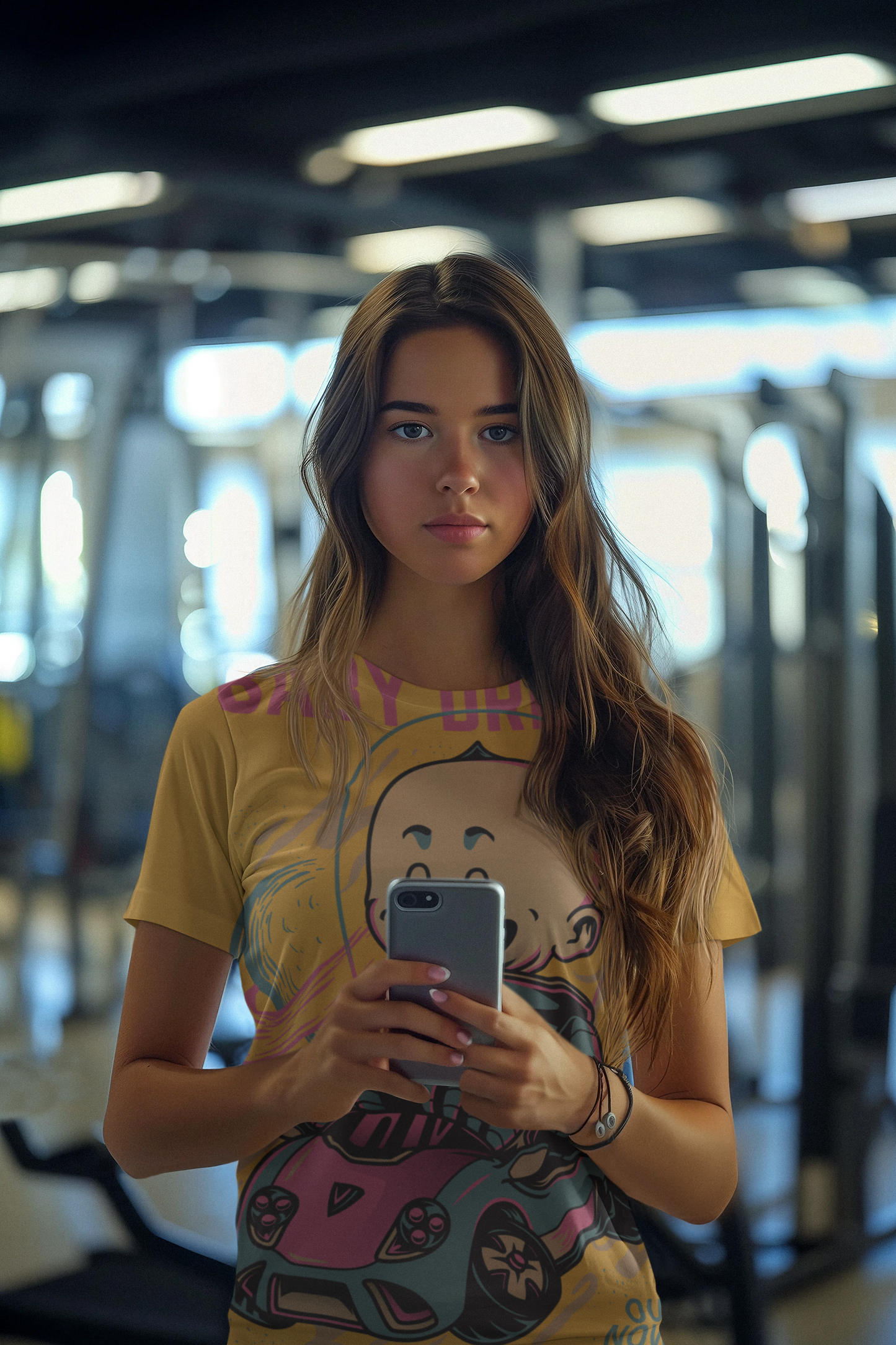 55-Be Fun Graphic T-Shirt, Art Design Poly Shirt, All Over Print Graphic Tee, Monsters T-Shirt, Cartoon Tees