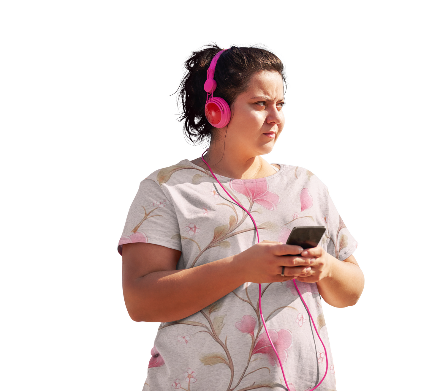 Unisex Floral Shirt, Floral Tee Shirt, Floral T-Shirt, T Shirt with Flowers 17