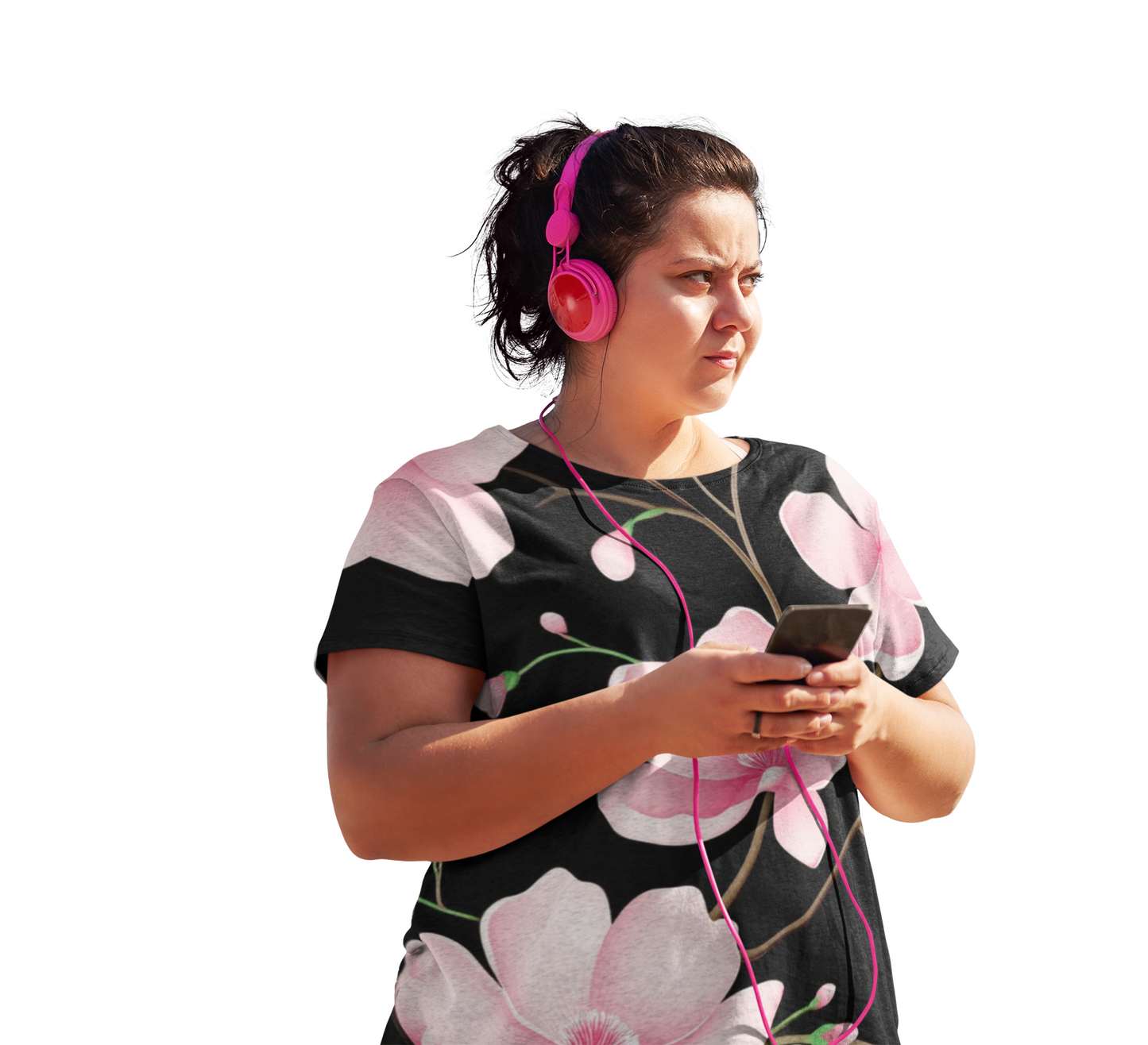 Unisex Floral Shirt, Floral Tee Shirt, Floral T-Shirt, T Shirt with Flowers 18