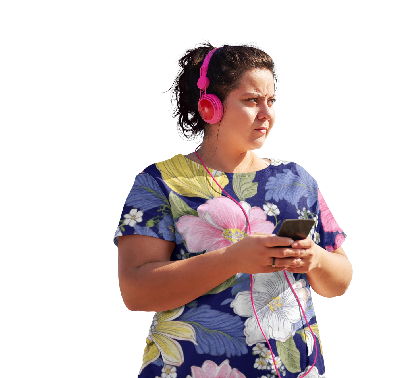 Unisex Floral Shirt, Floral Tee Shirt, Floral T-Shirt, T Shirt with Flowers 19