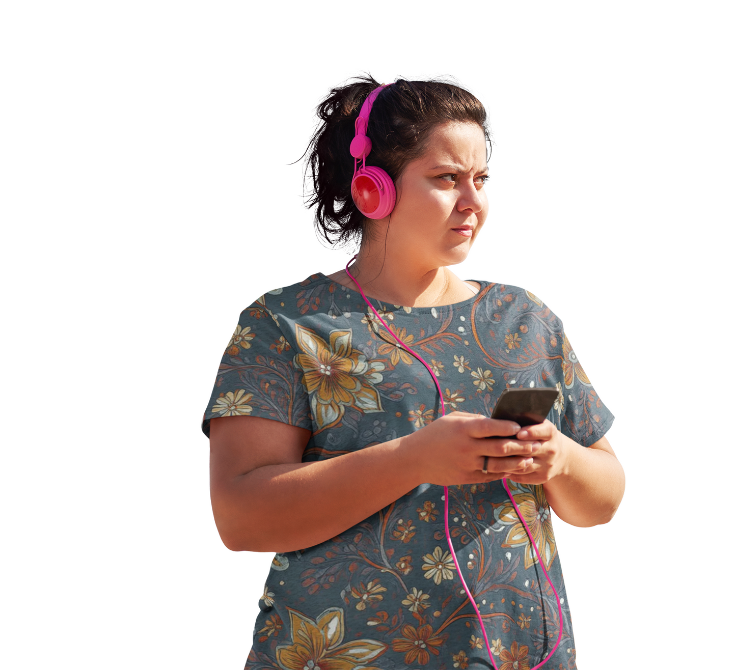 Unisex Floral Shirt, Floral Tee Shirt, Floral T-Shirt, T Shirt with Flowers 23