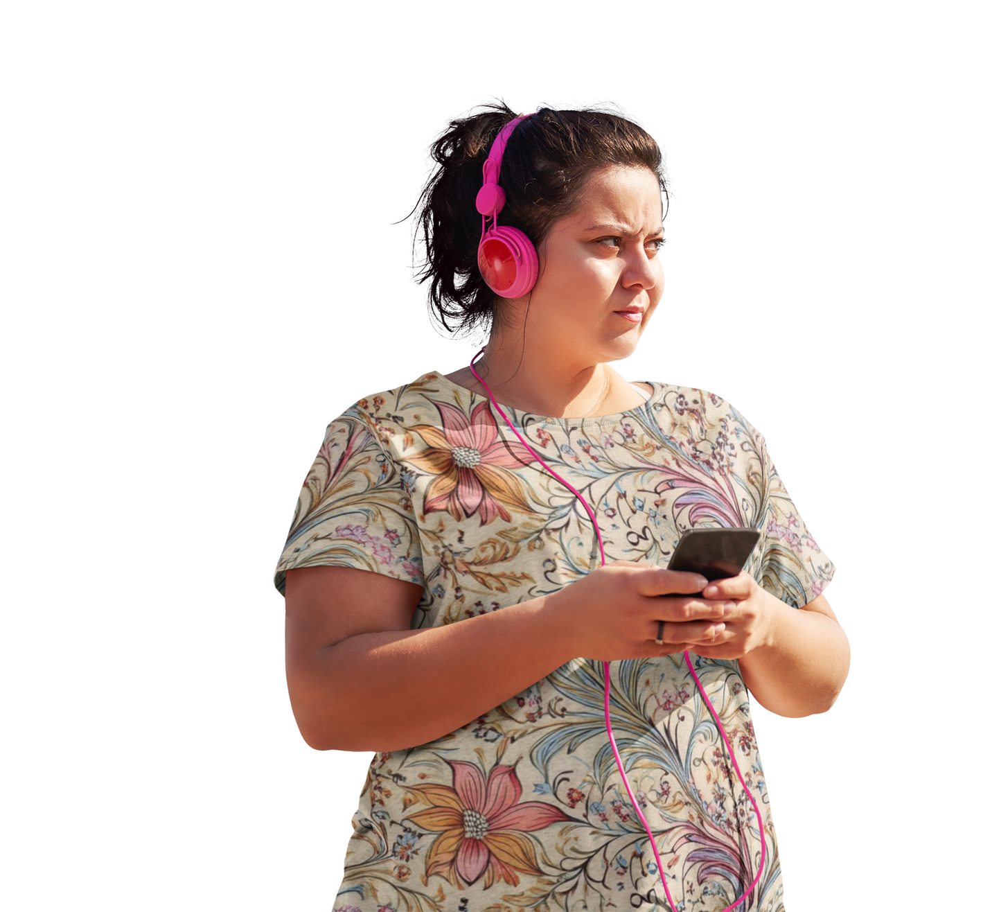 Unisex Floral Shirt, Floral Tee Shirt, Floral T-Shirt, T Shirt with Flowers 25