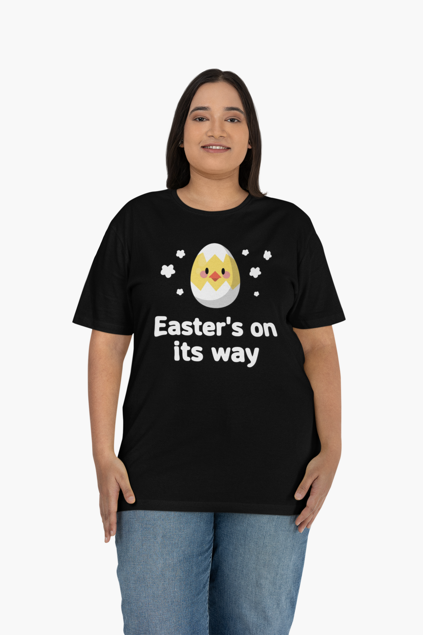 Easter Day T Shirt with Easter Design and Signature Print Unisex Gildan Softstyle Tee One Hundred Percent Cotton
