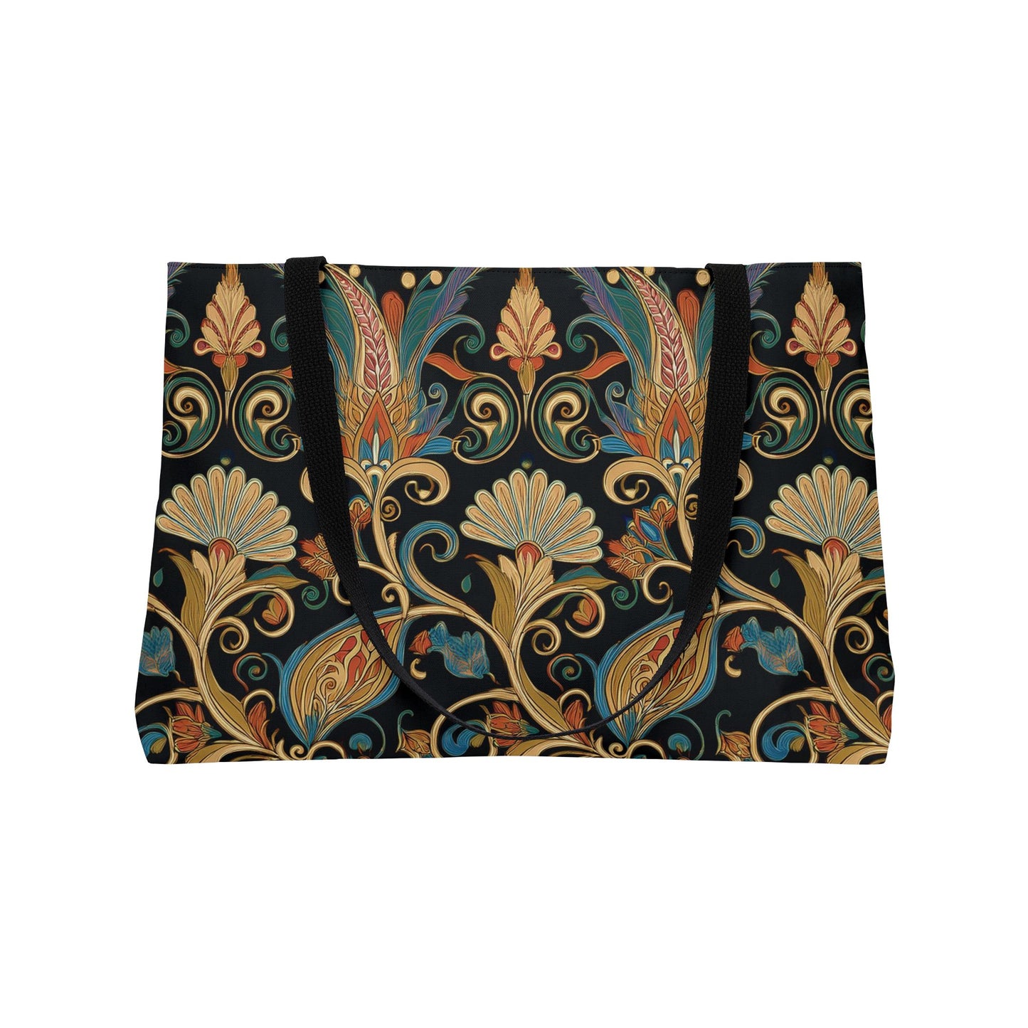 Ornament Print Big Bag Unisex Spun Poly 24x13 Canvas Art Bag OR-2