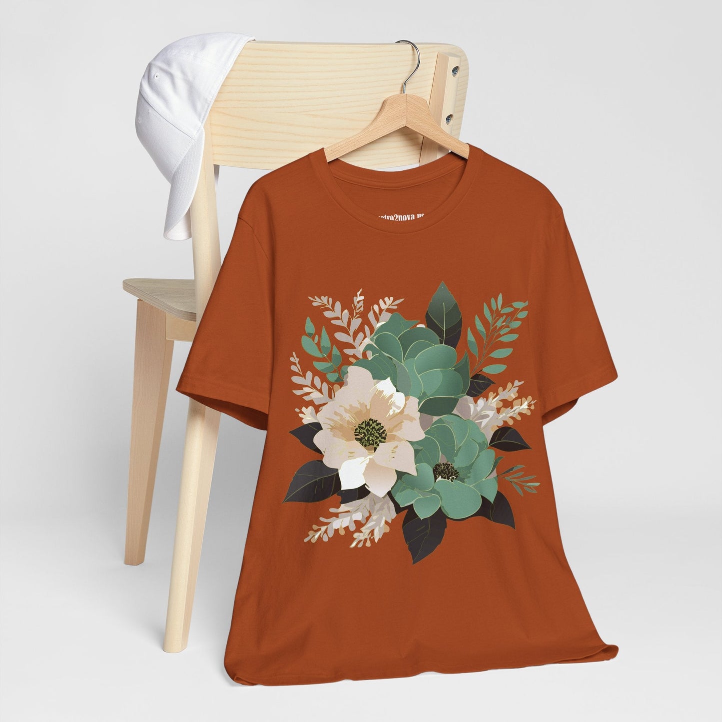Flowers Shirt Floral Shirt Unisex Jersey Short Sleeve Tee From Flowers Collection Retro2Nova