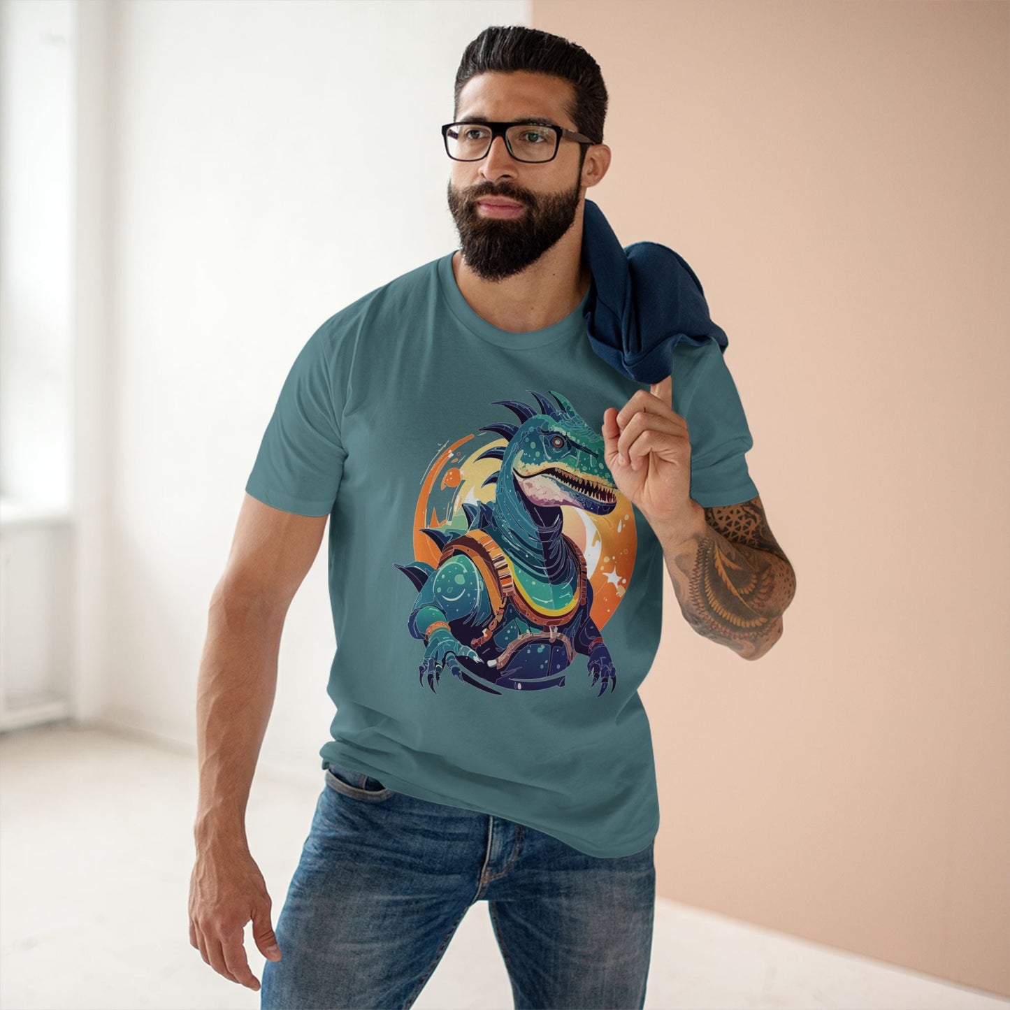 Aliens Graphic Unisex 100 Cotton Staple Tee 46