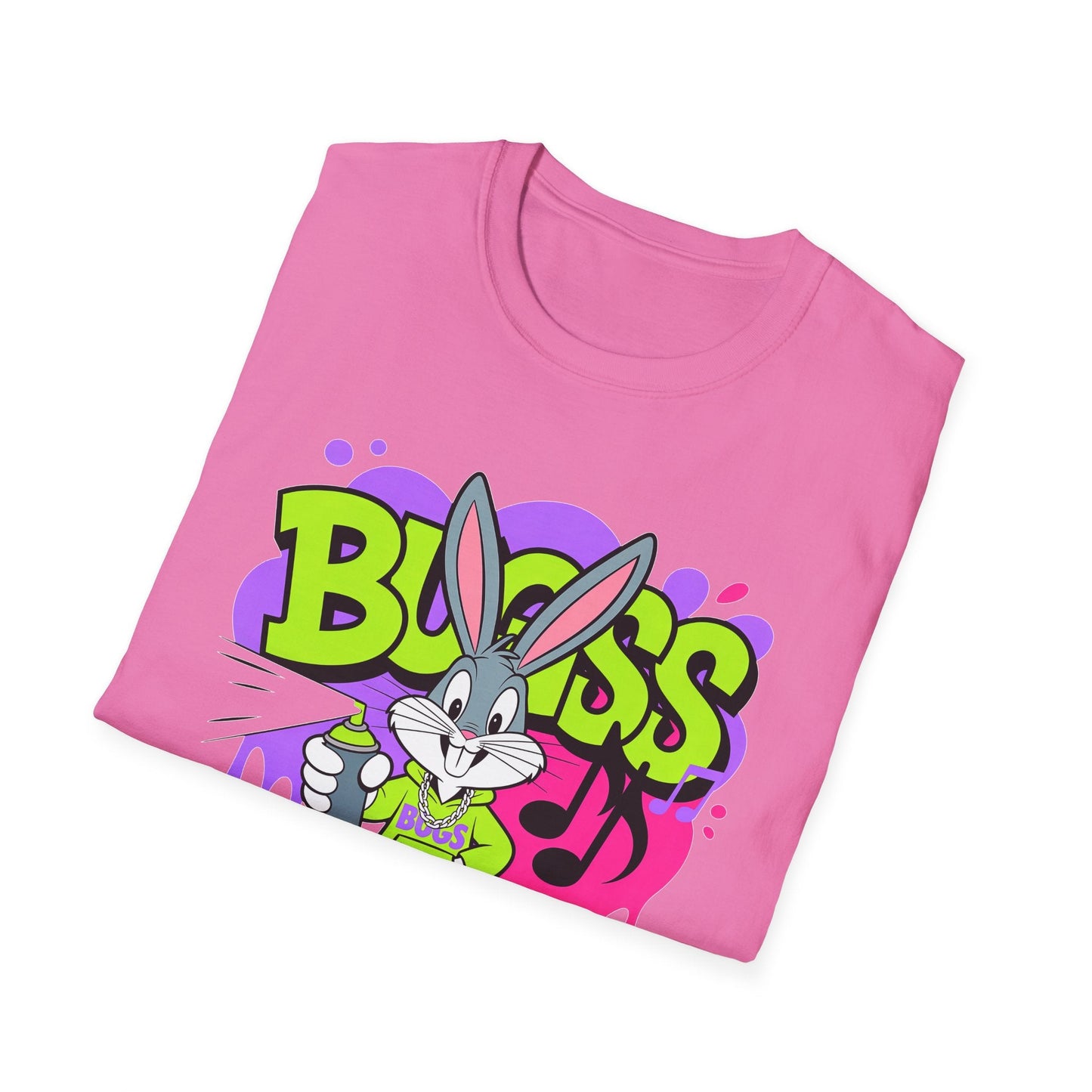 Cartoon T Shirt With Animation Unisex Funny Animals Tee Softstyle Gildan 64000 Apparel
