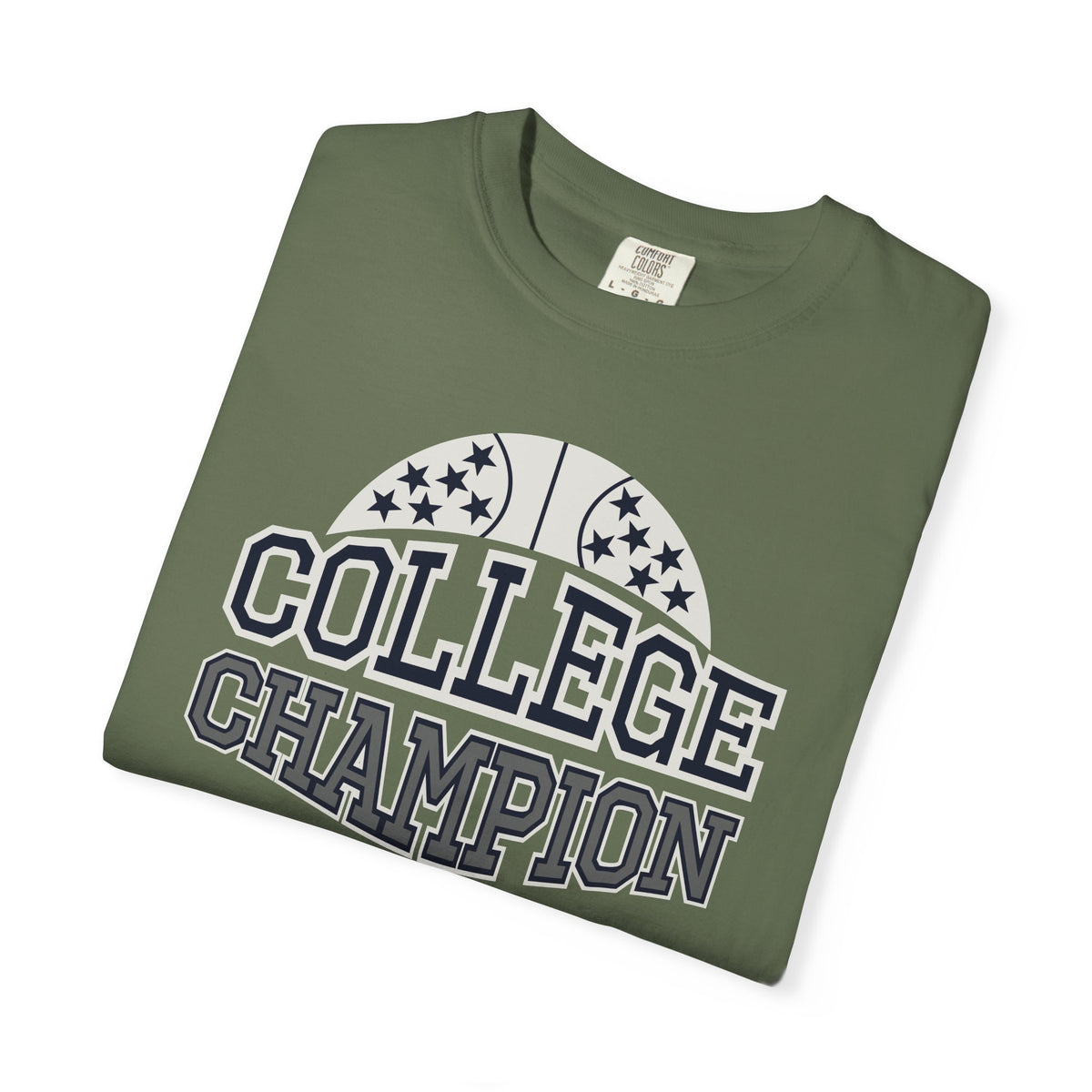 College Champion Basketball League Athletic Unisex Comfort Colors Garment-Dyed Heavyweight 100 Cotton Art Design T-Shirt w12