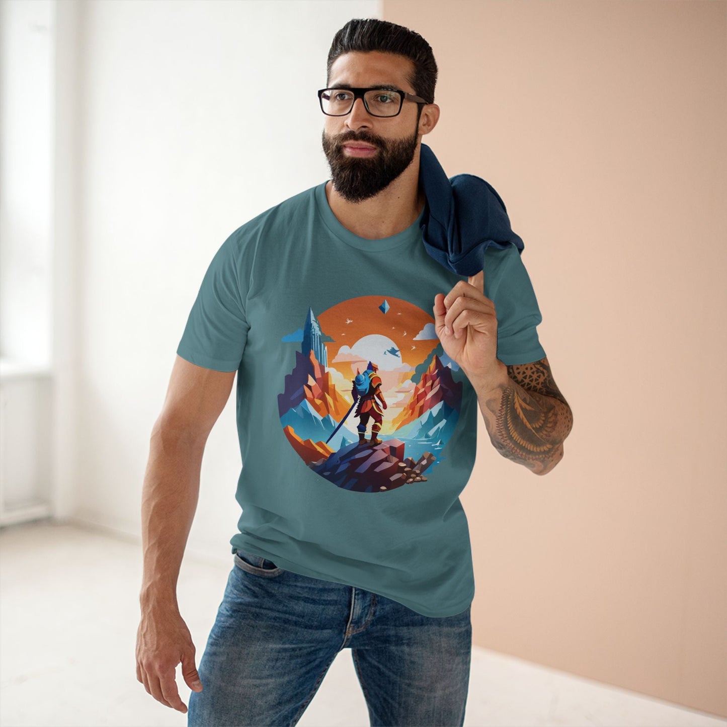 Adventures Graphic Unisex 100 Cotton Staple Tee 14