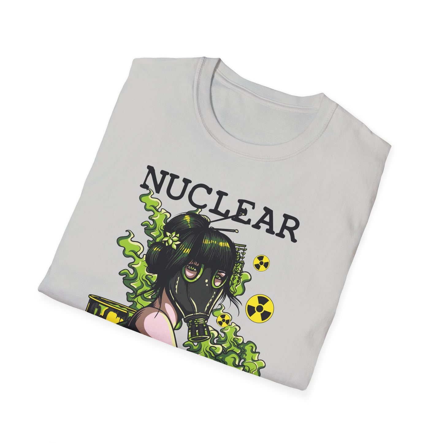 Unisex Cotton T-Shirt with Cartoon Graphic Design