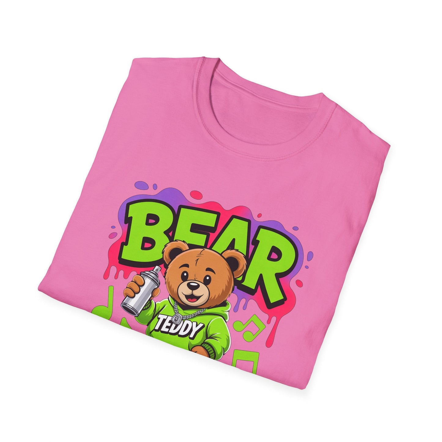 Funny Animal Cartoon T Shirt Unisex Softstyle Graphic Tee Gildan 64000 Animation Tee