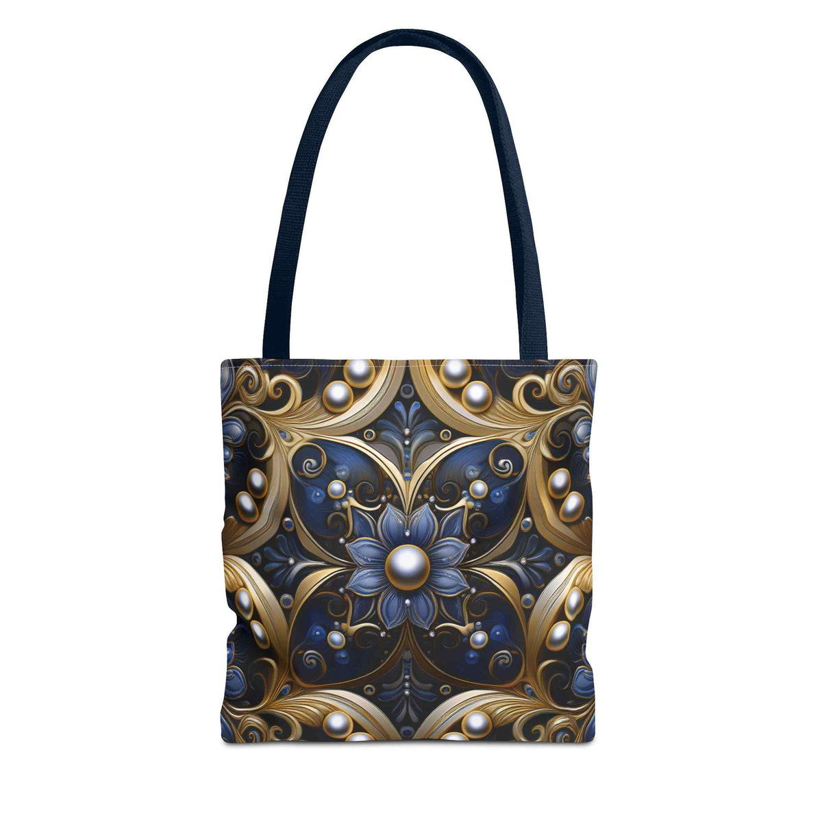 Ornament Pattern Print Unisex Poly Tote Bag 3 sizes