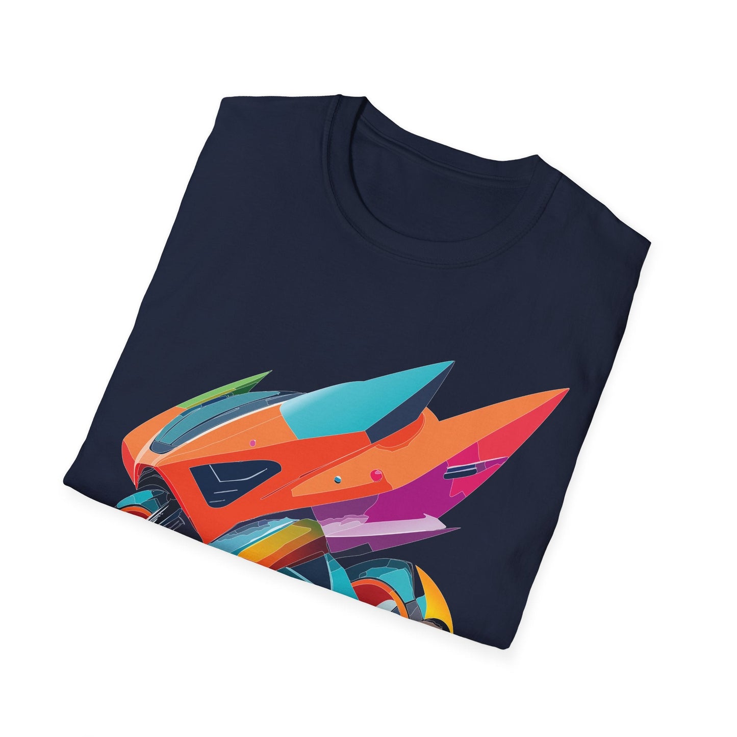 Unisex Bike T Shirt Moto Shirt Motorcycle MTB T Shirt 100 Percent Cotton Softstyle